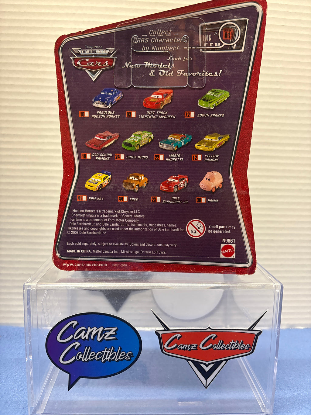 Disney Pixar Cars World of Cars Transberry Juice #63
