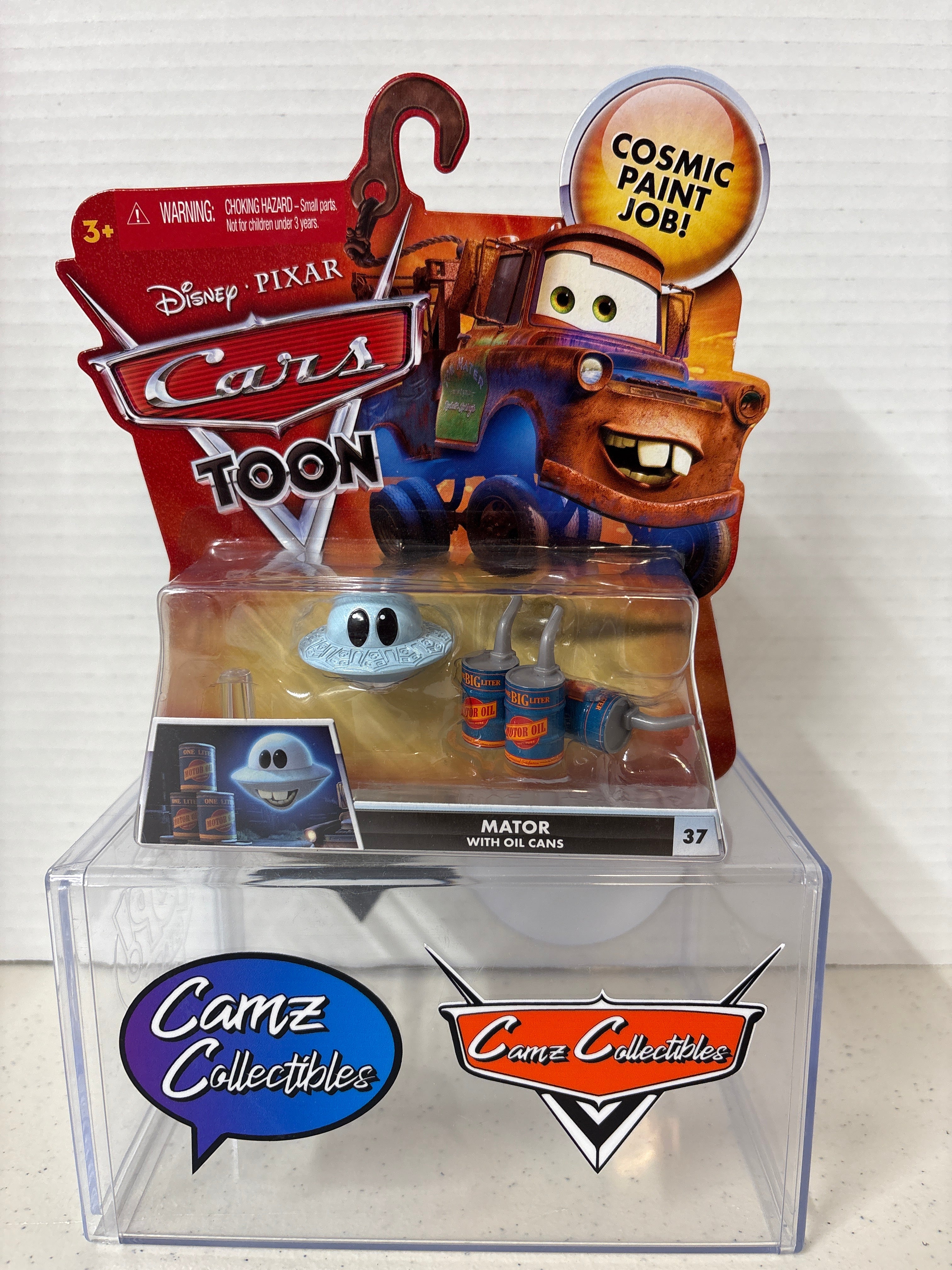 Disney Pixar Cars Toon Mator with Oil Cans #37