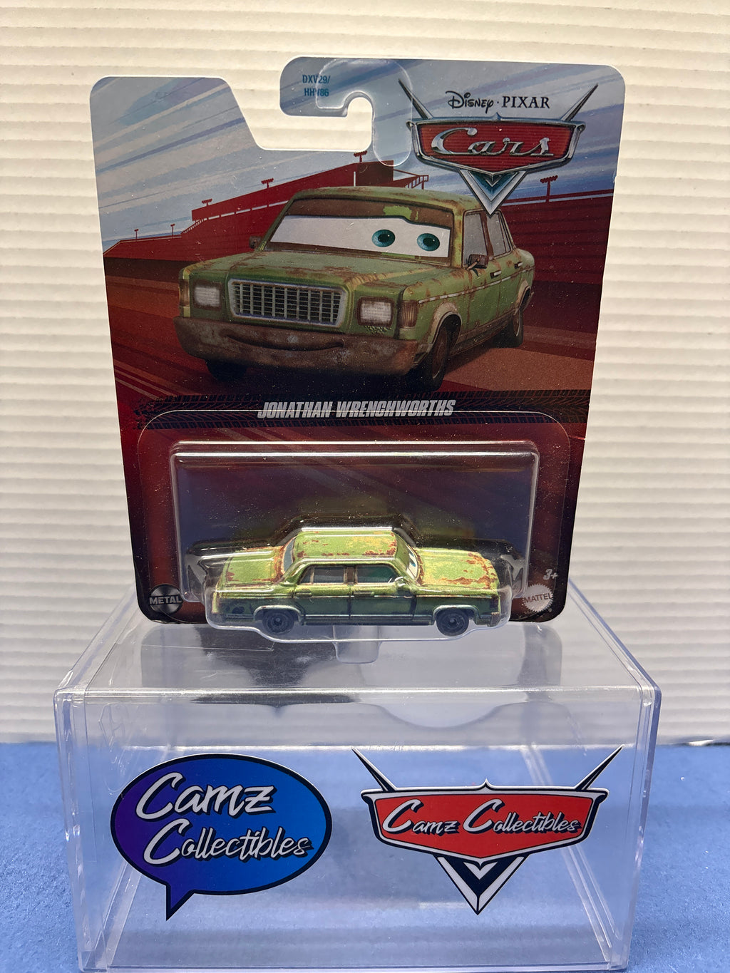Disney Pixar Cars Jonathan Wrenchwoths on 2021 metal card