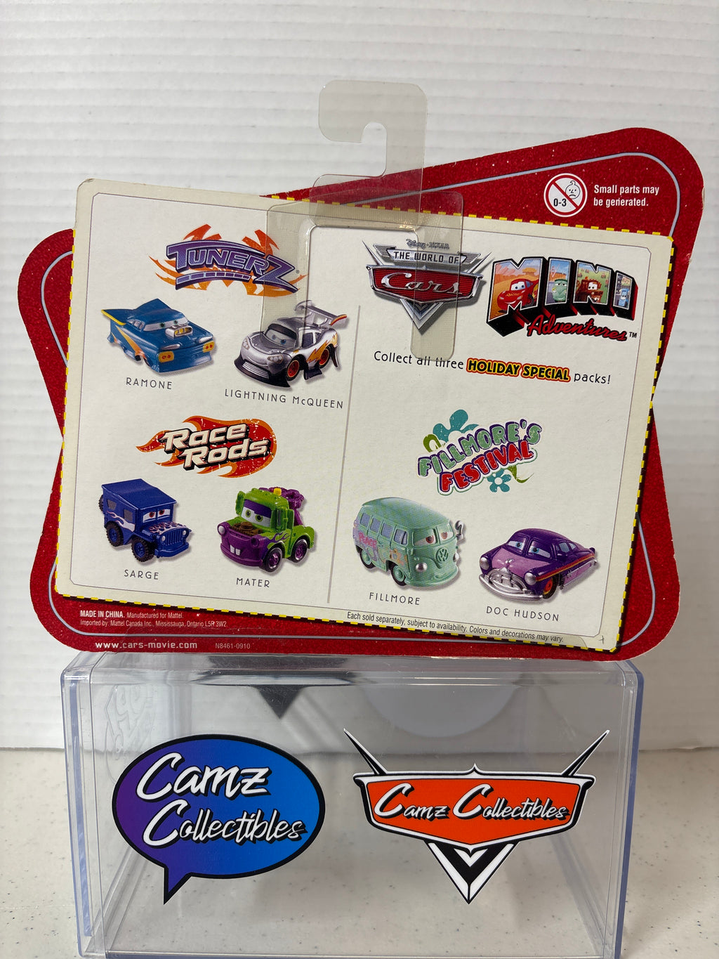 Disney Pixar Cars Mini Adventures Fillmore's Festival Fillmore & Doc Hudson (Holiday Special)