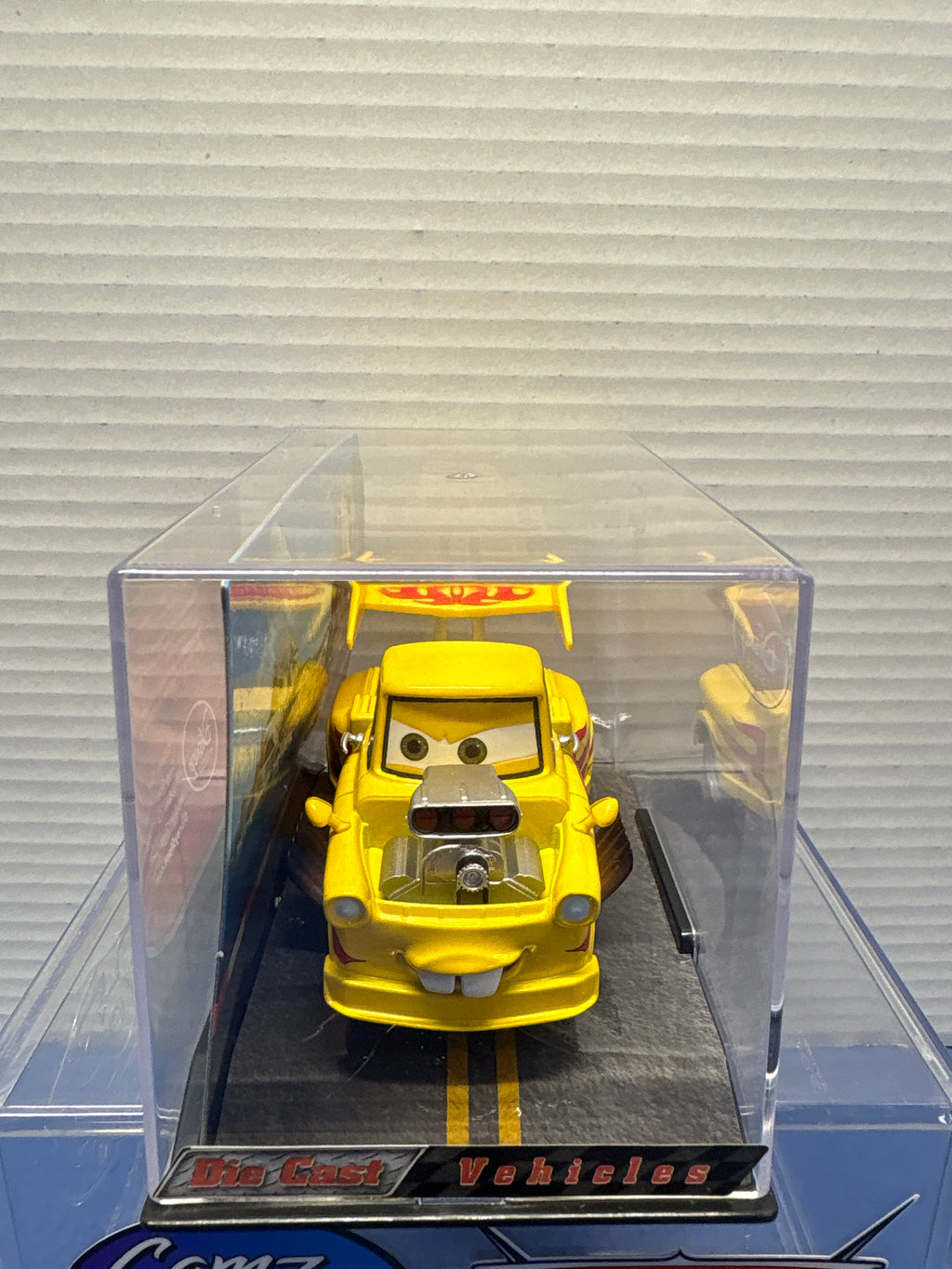 Disney Pixar Cars 2 Disney Store 1:43 Drag Star Mater (Hot Rod Mater)