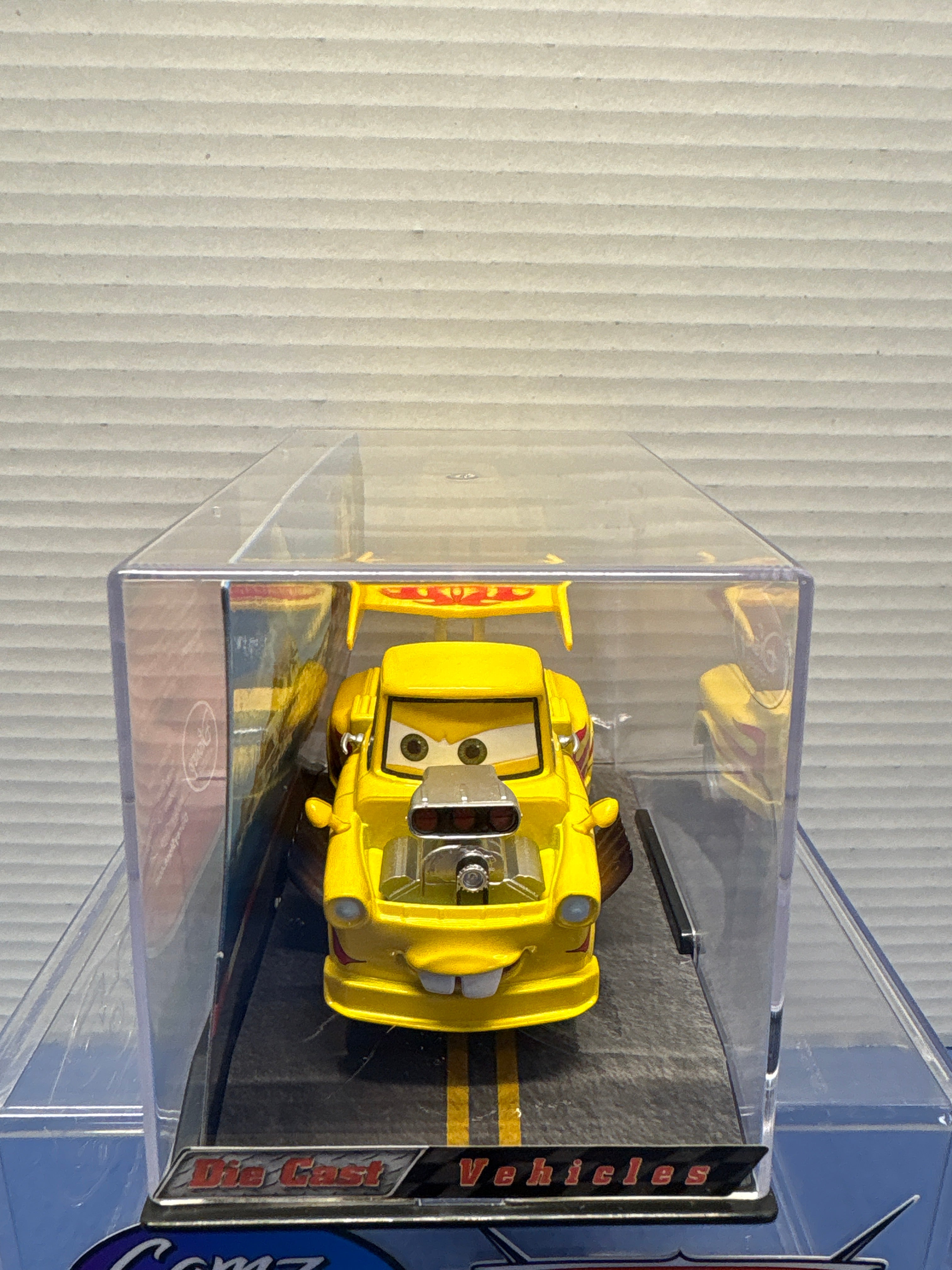 Disney Pixar Cars 2 Disney Store 1:43 Drag Star Mater (Hot Rod Mater)