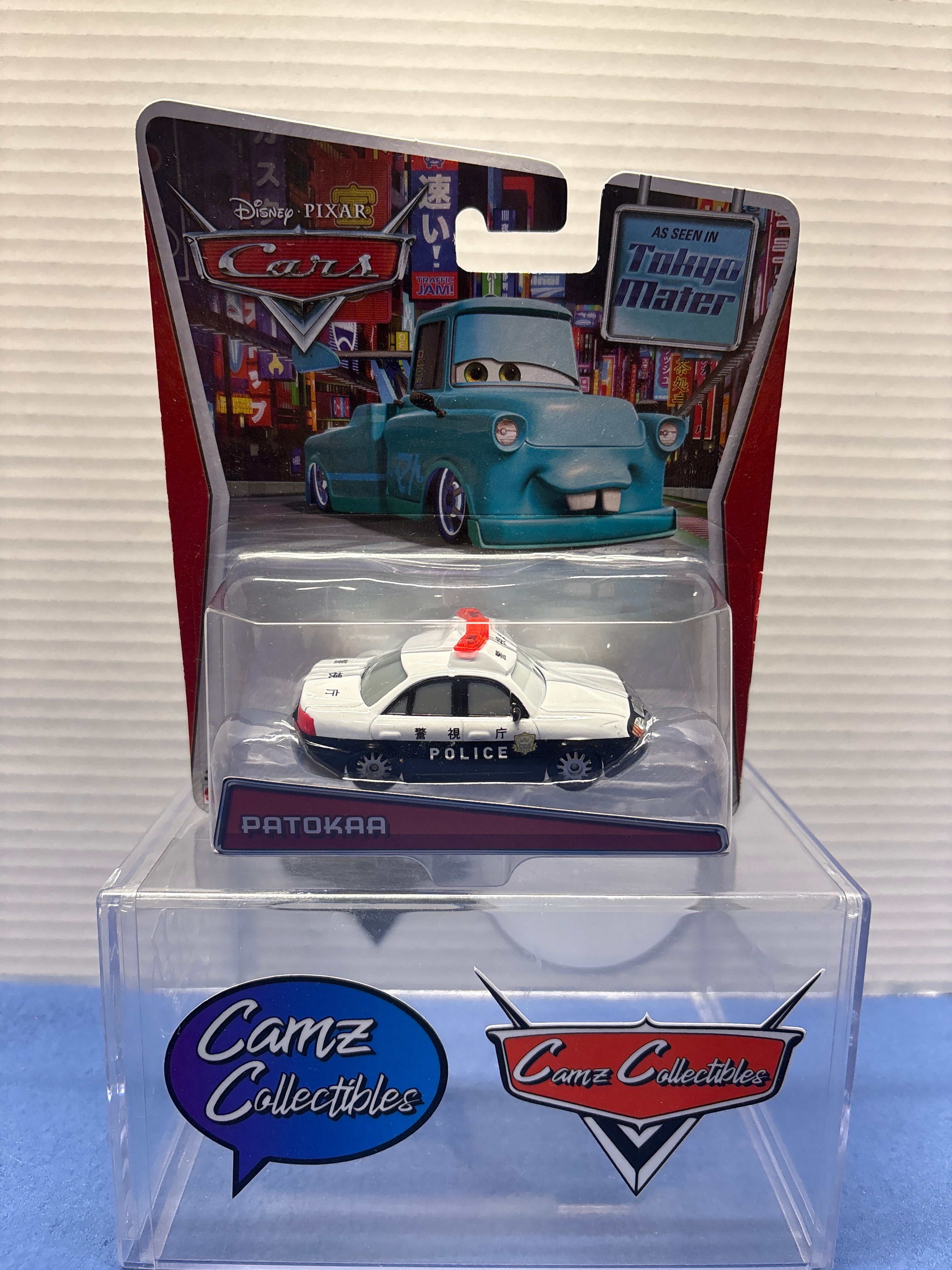 Disney Pixar Cars Patokaa as seen in Tokyo Mater