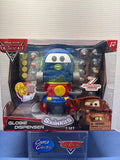 Disney Pixar Cars 2 Globie Dispenser Sealed with squinkies and coins