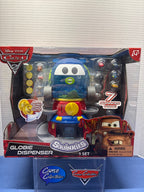 Disney Pixar Cars 2 Globie Dispenser Sealed with squinkies and coins