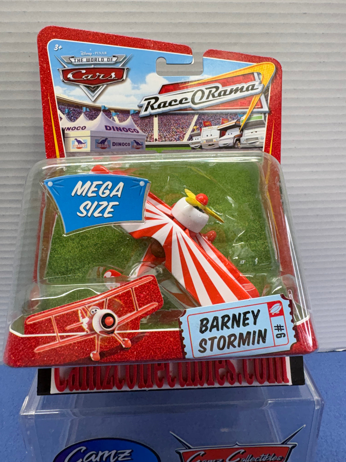 Disney Pixar Cars Race O Rama Mega Barney Stormin #6