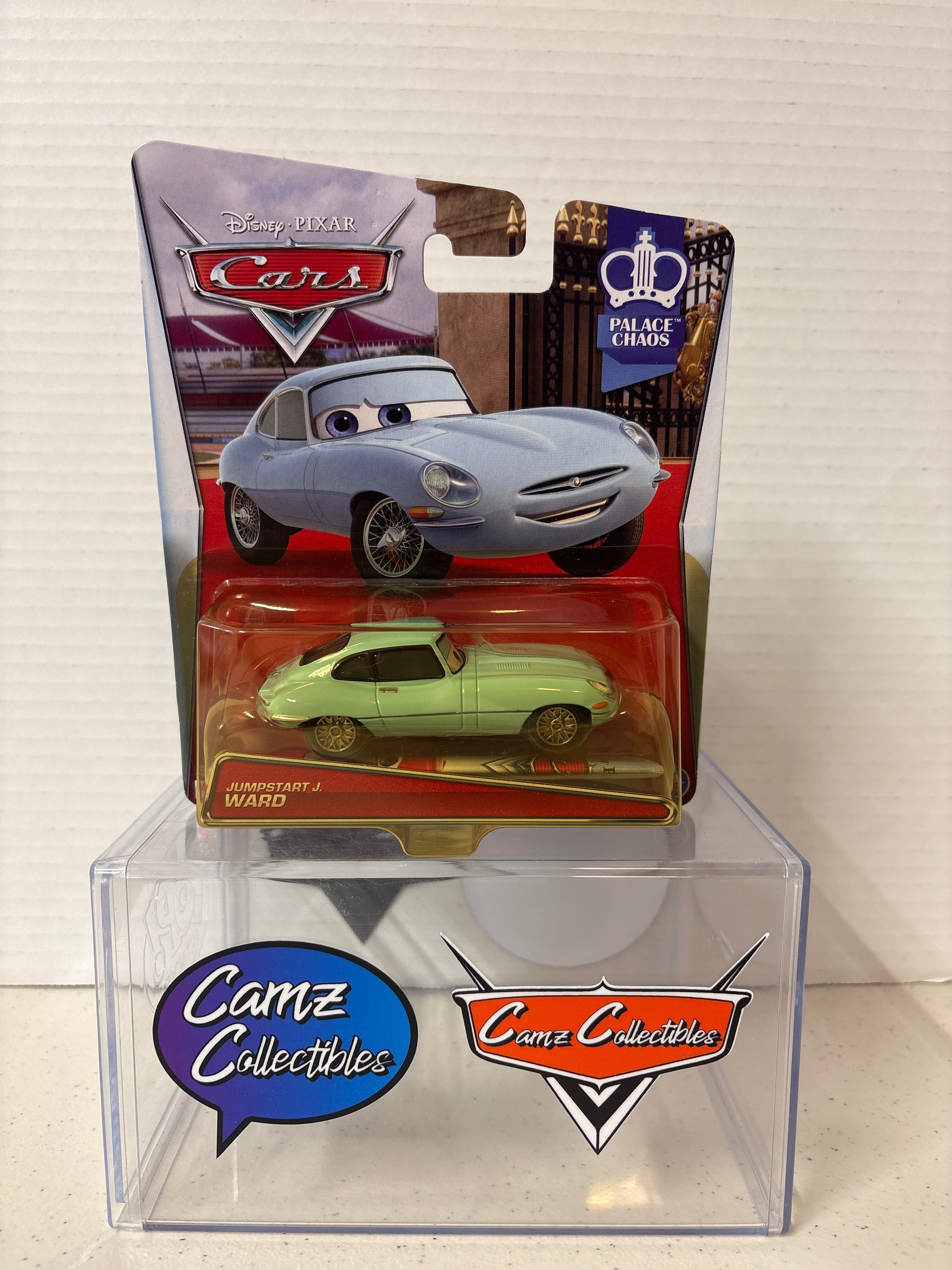 Disney Pixar Cars Jumpstart J. Ward Palace Chaos (blister discoloration)