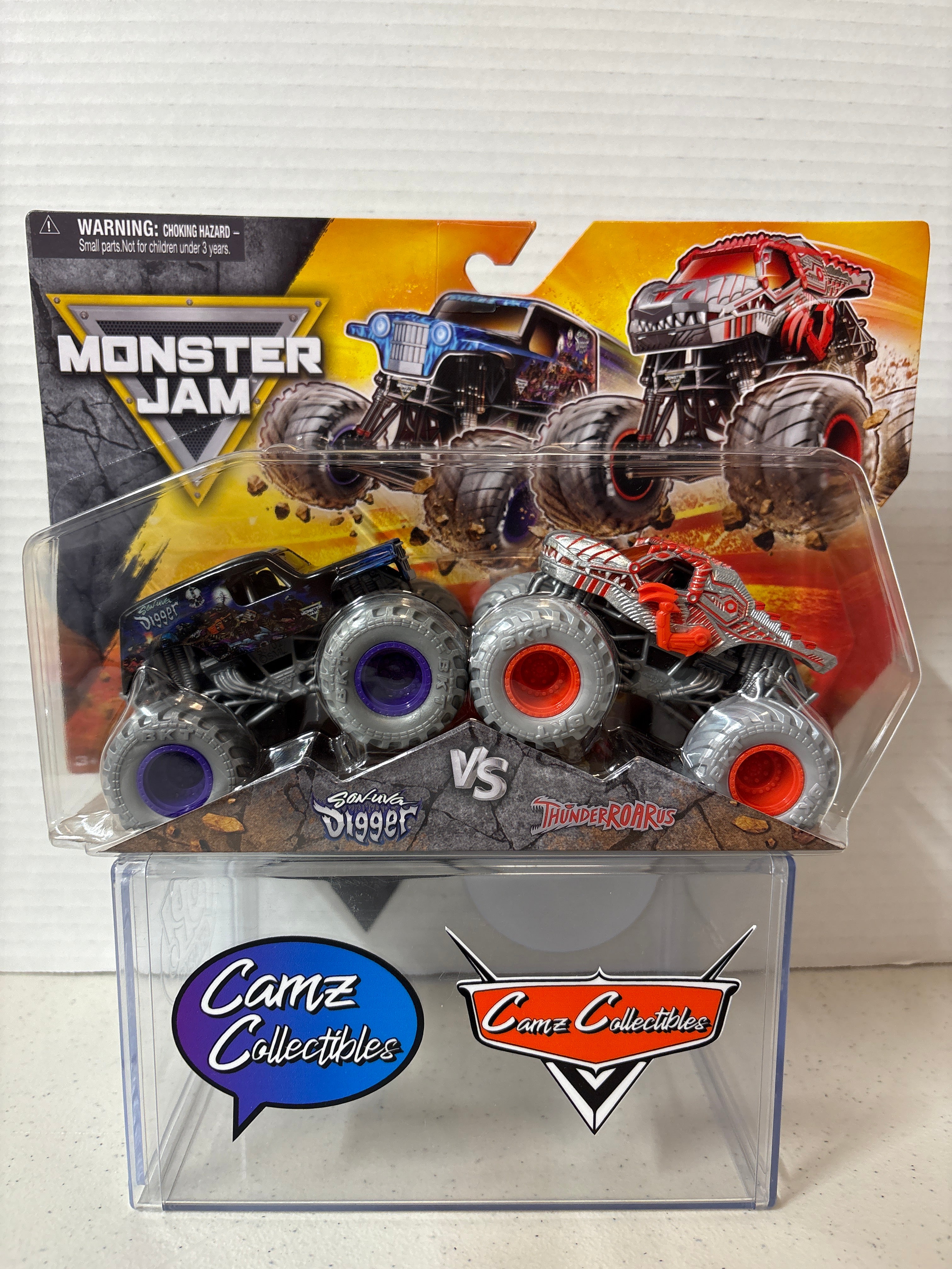 Monster Jam Son Uva Digger vs ThunderRoaRus