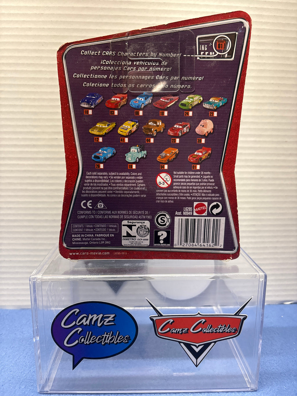 Disney Pixar Cars World of Cars Rayo Bling Bling McQueen