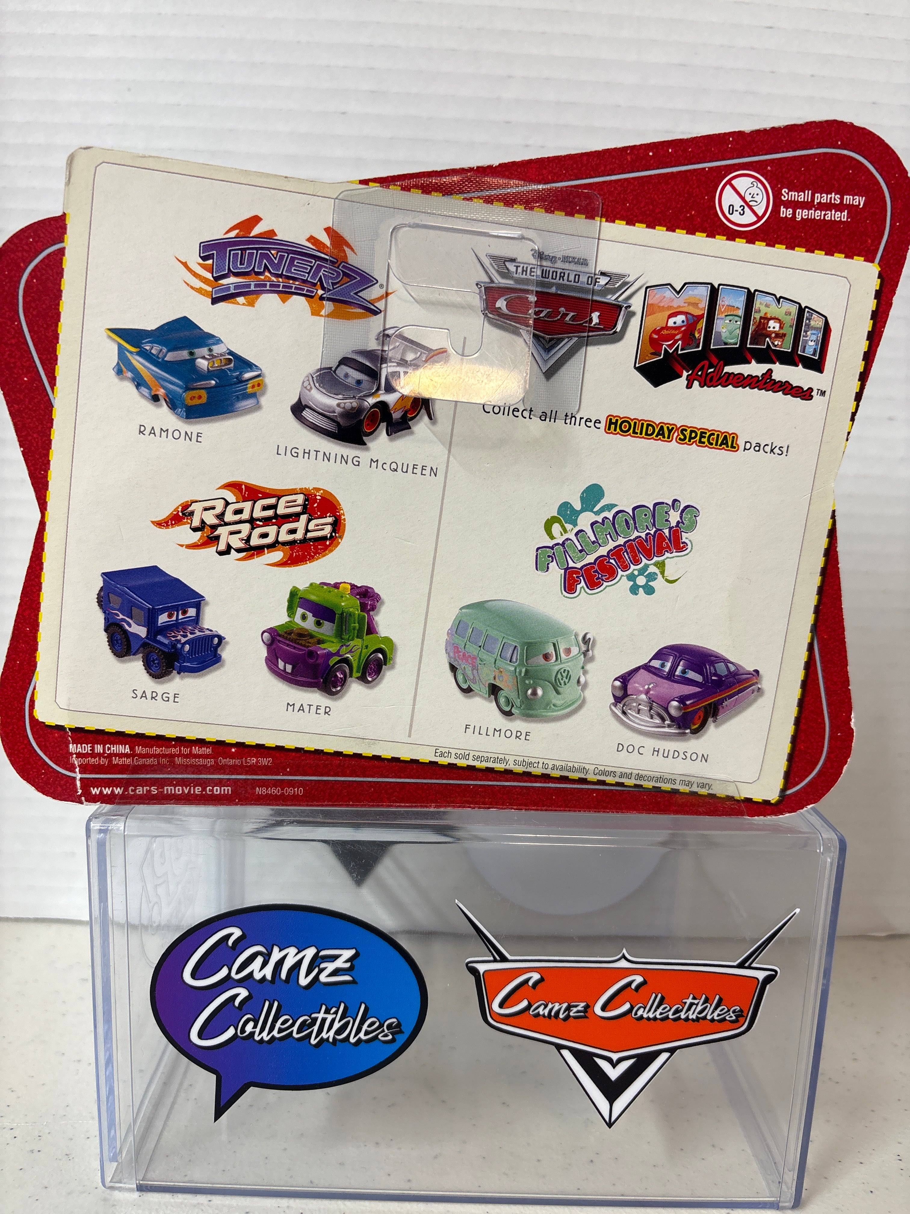 Disney Pixar Cars Mini Adventures Tunerz Lightning McQueen & Ramone (Holiday Special)