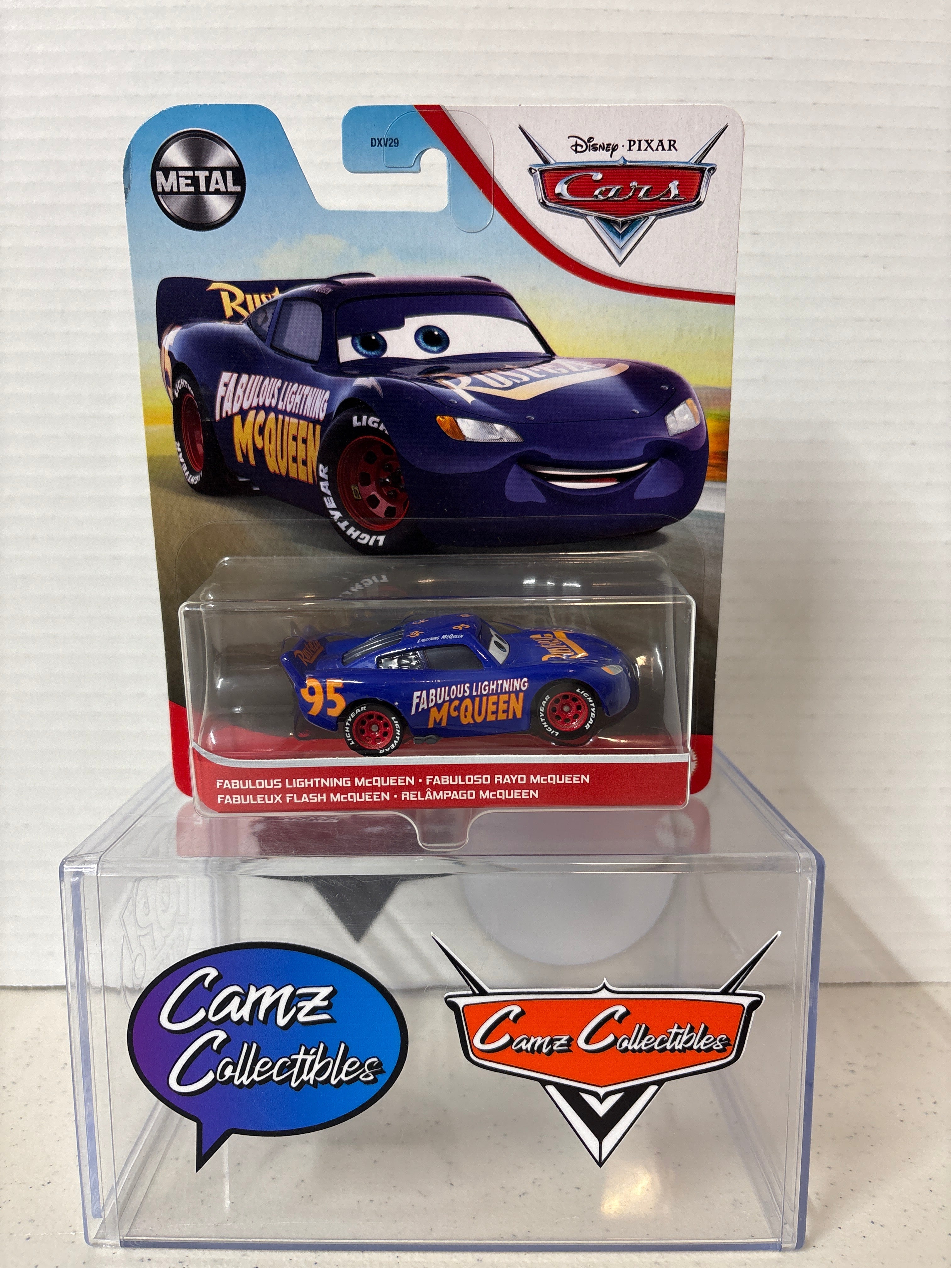 Disney Pixar Cars Fabulous Lightning McQueen Metal Series