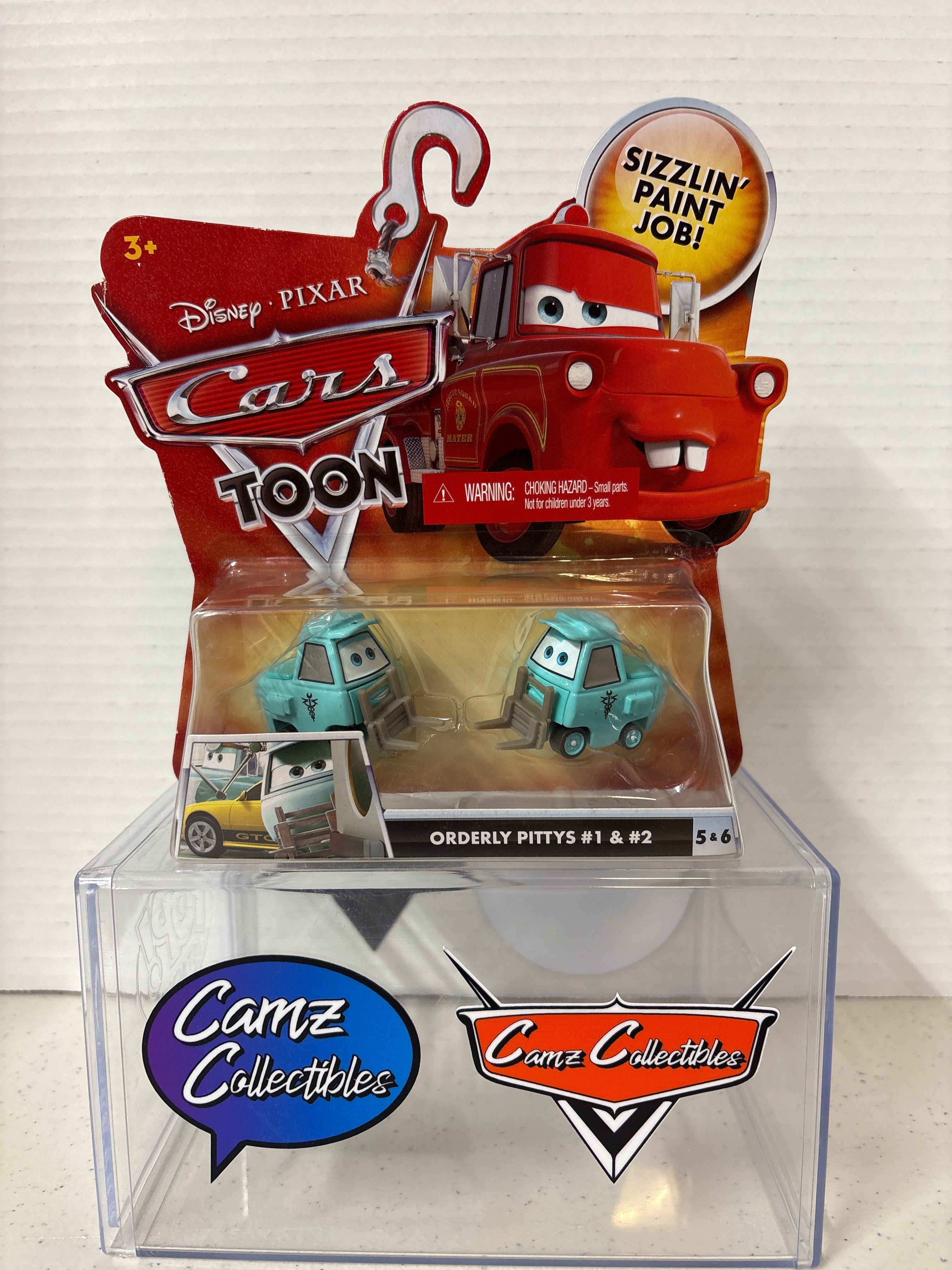 Disney Pixar Cars Toon Orderly Pittys #1 (#5)