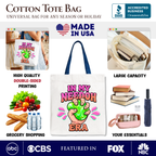 In My Needoh Era Tote Bag, Funny Stress Ball Mental Health Gift Shopper