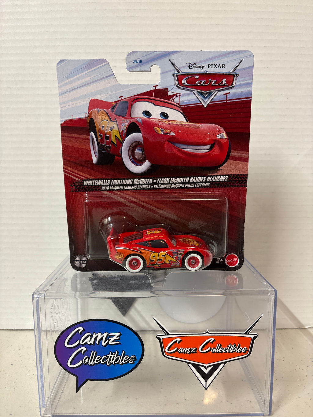 Disney Pixar Cars 20th Anniversary re release Whitewalls Lightning McQueen