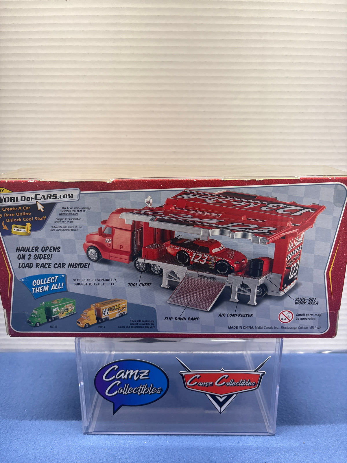 Disney Pixar Cars No Stall 123 Hauler