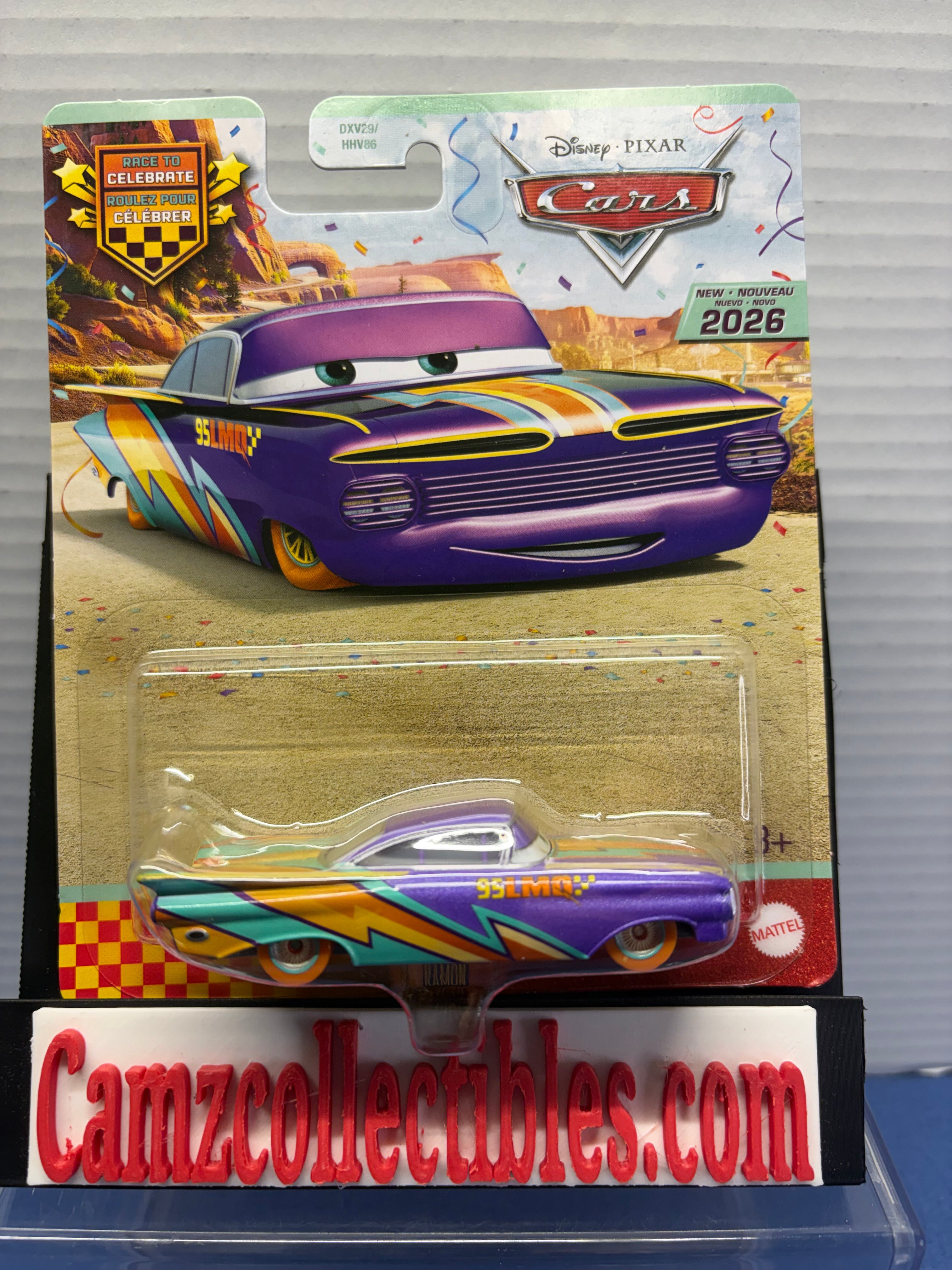 Disney Pixar Cars 2026 Race to Celebrate Ramone - Case #959J