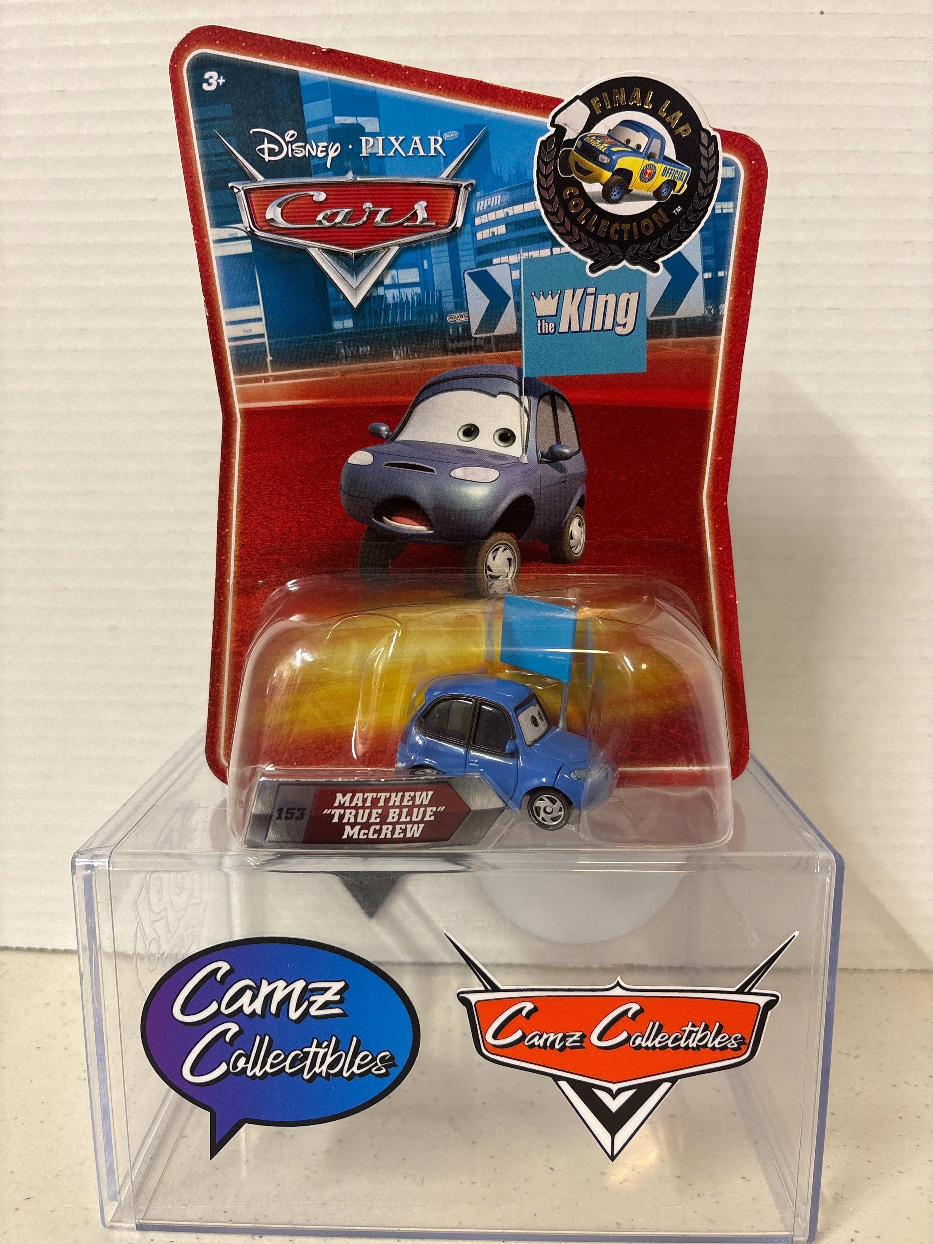 Disney Pixar Cars Matthew "True Blue" McGrew Final Lap Collection
