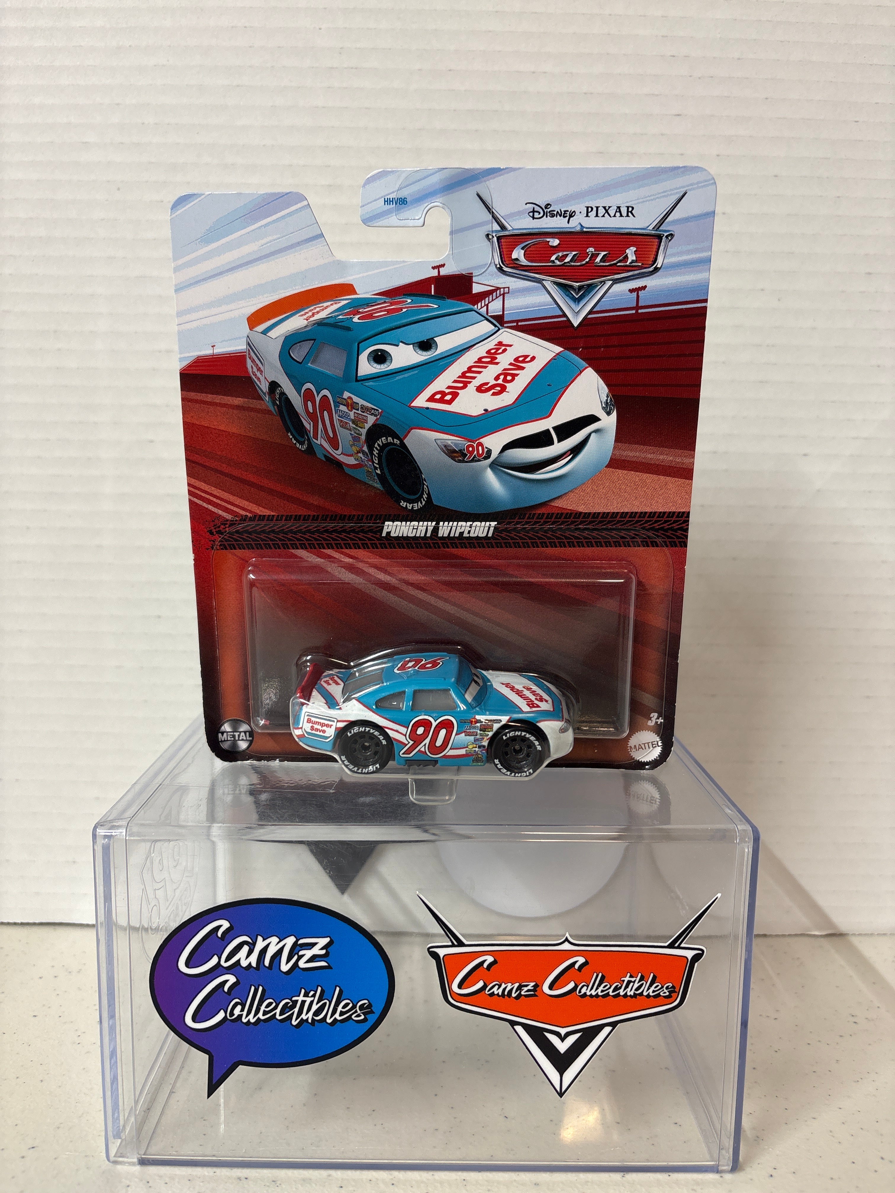 Disney Pixar Cars Ponchy Wipeout Bumper Save #90