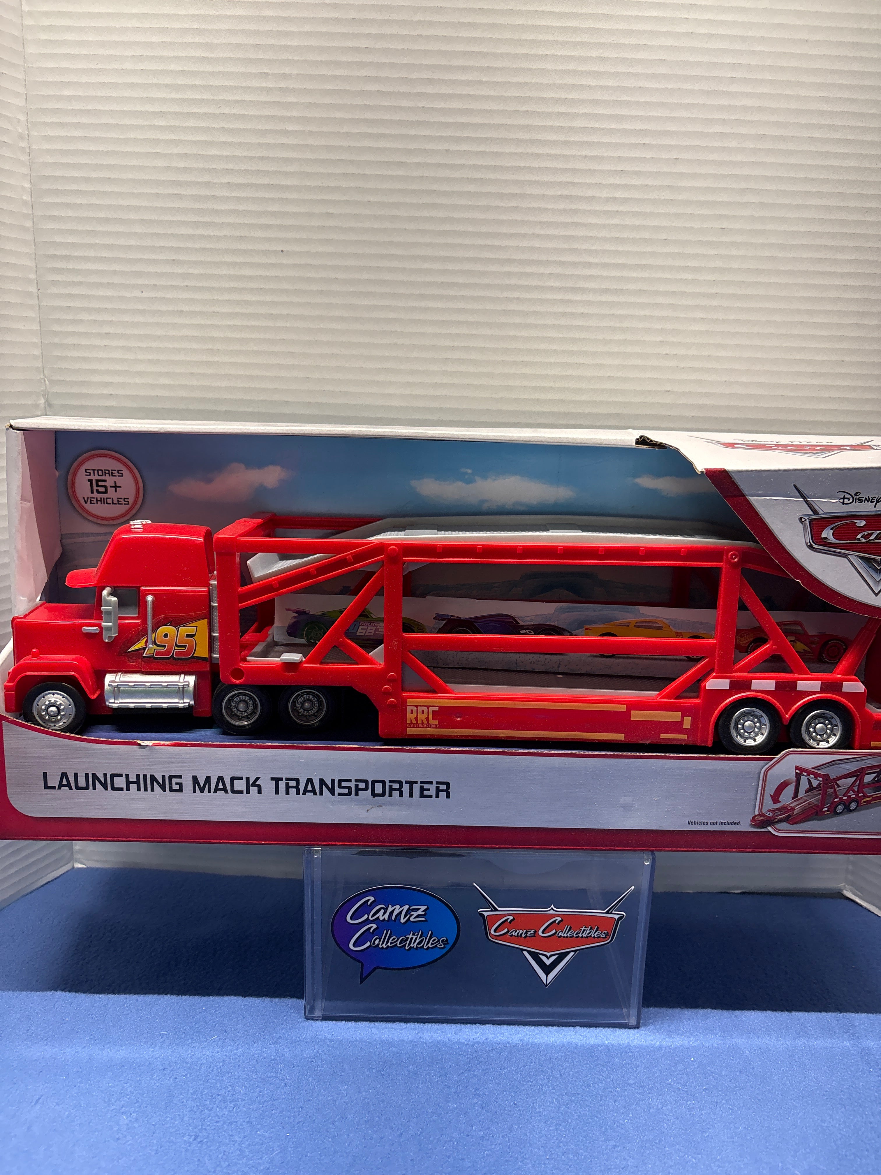 Disney Pixar Cars Launching Mack Transporter