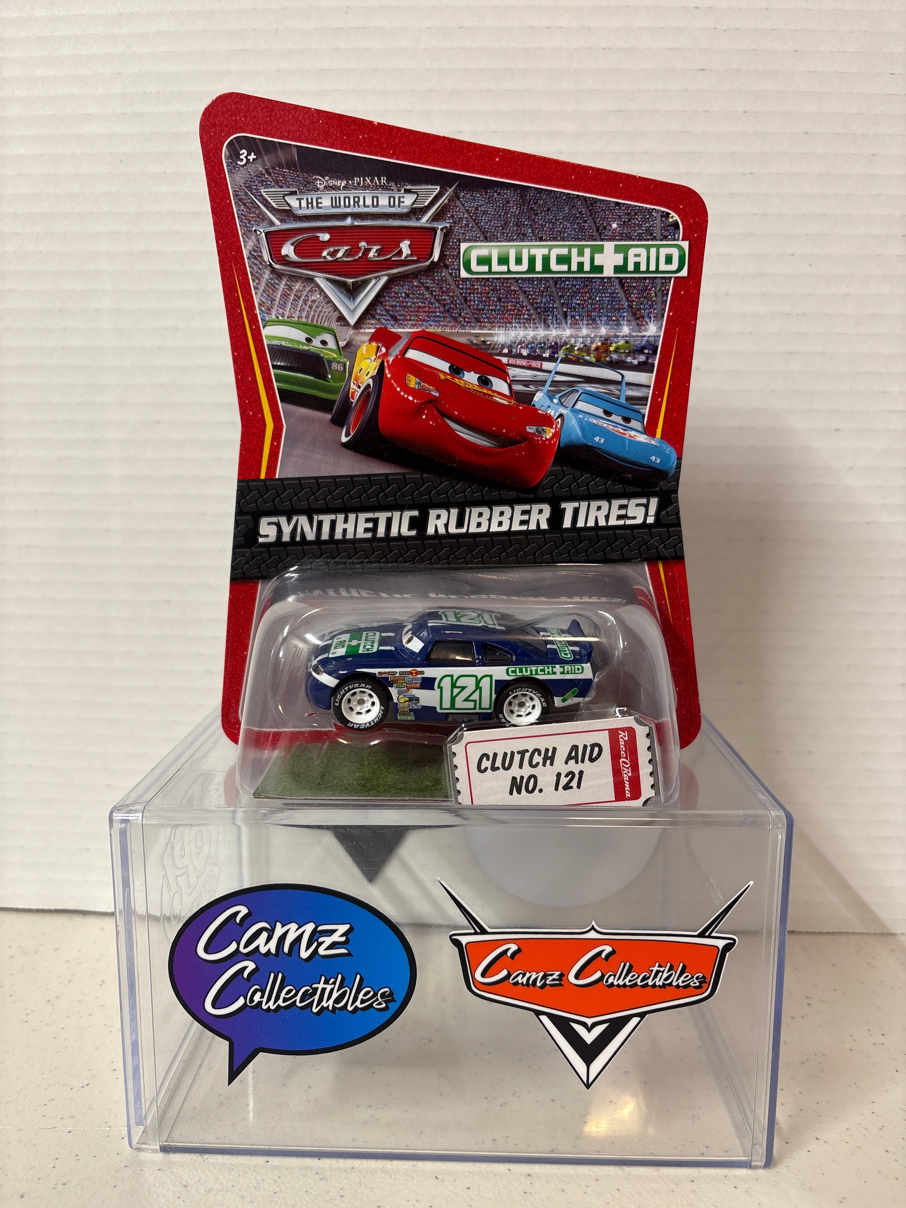 Disney Pixar Cars World of Cars Synthetic Rubber Tires Clutch Aid 121