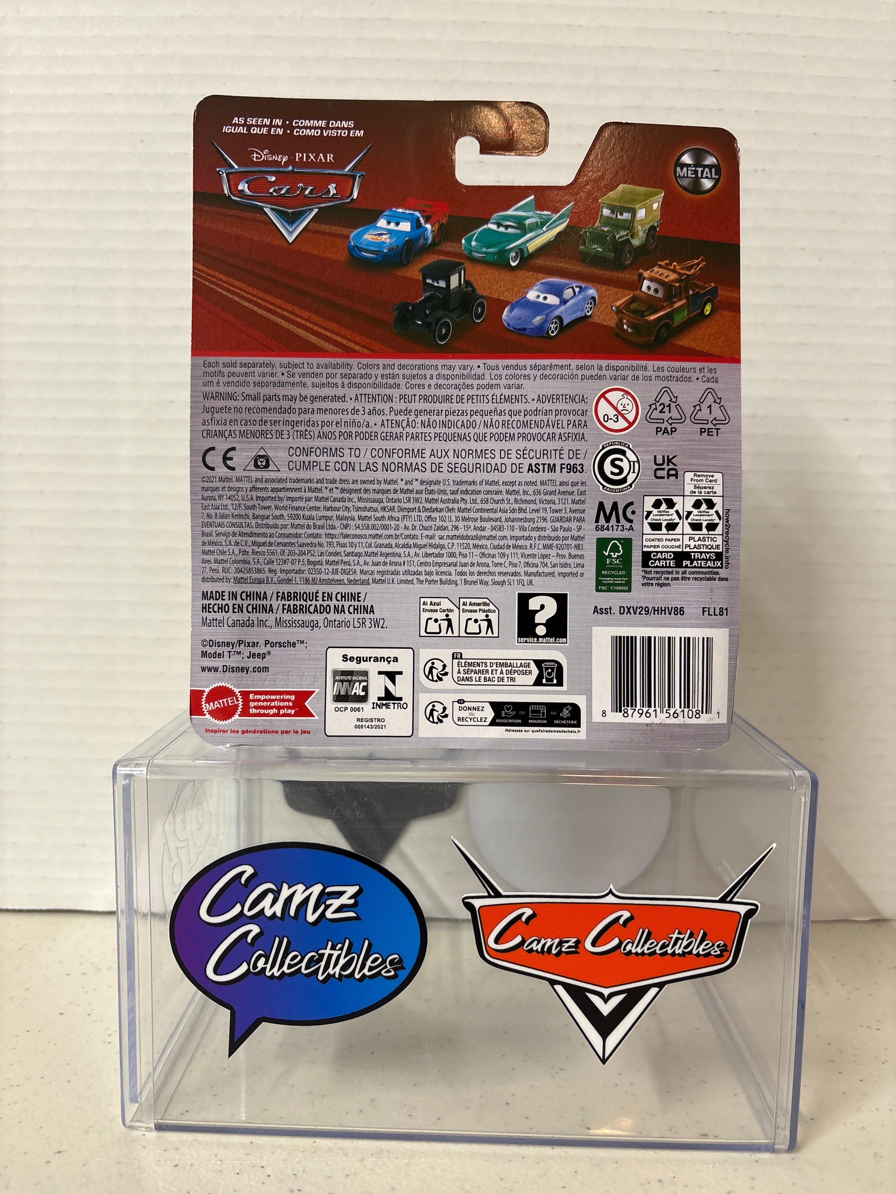 Disney Pixar Cars 2026 case 95FG release on 2021 Metal card Marilyn