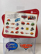 Disney Pixar Cars Mini Adventures Piston Cup Tank Coat No.36 & No Stall No.123