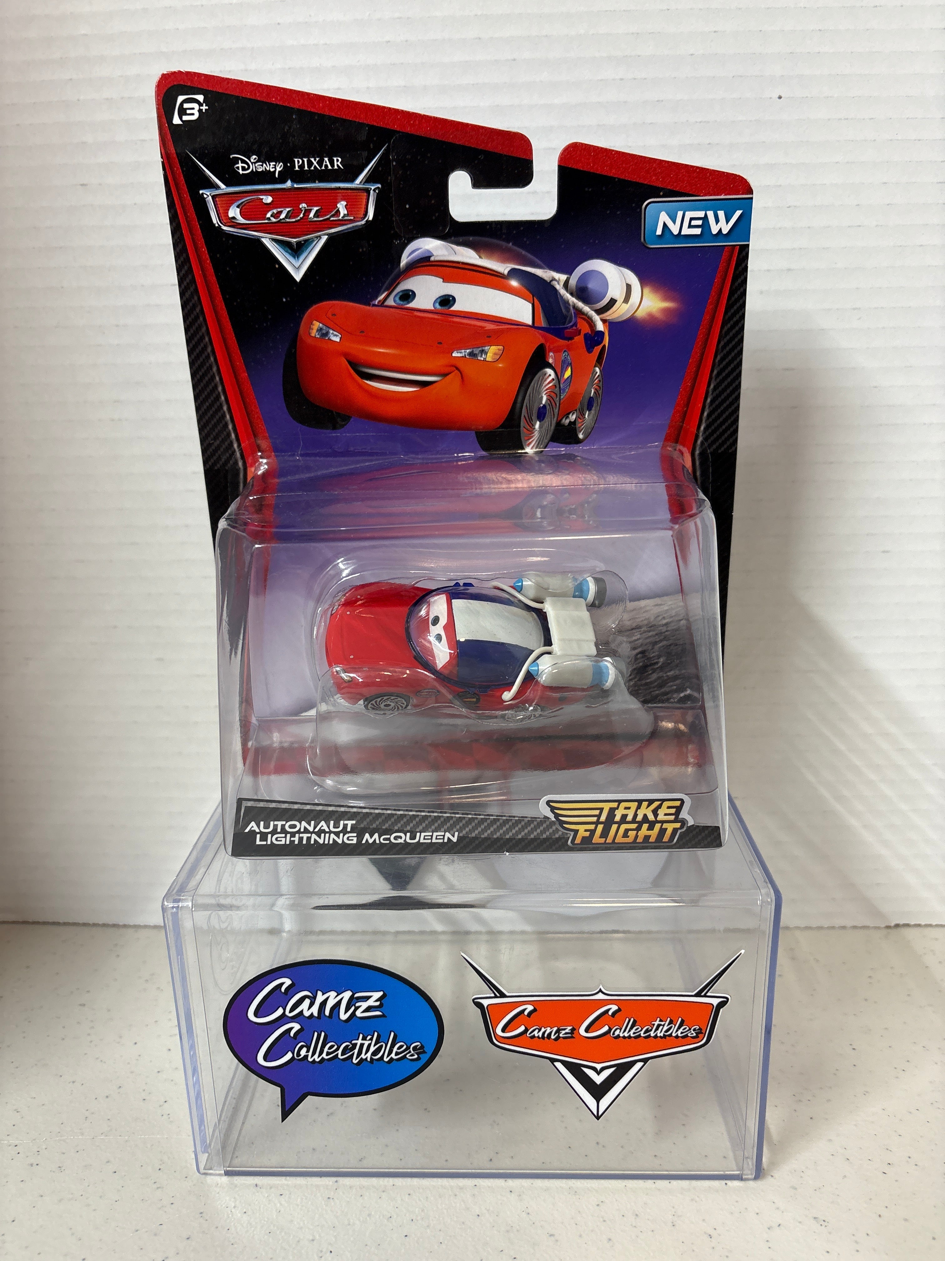 Disney Pixar Cars Autonaut Lightning McQueen Take Flight Deluxe