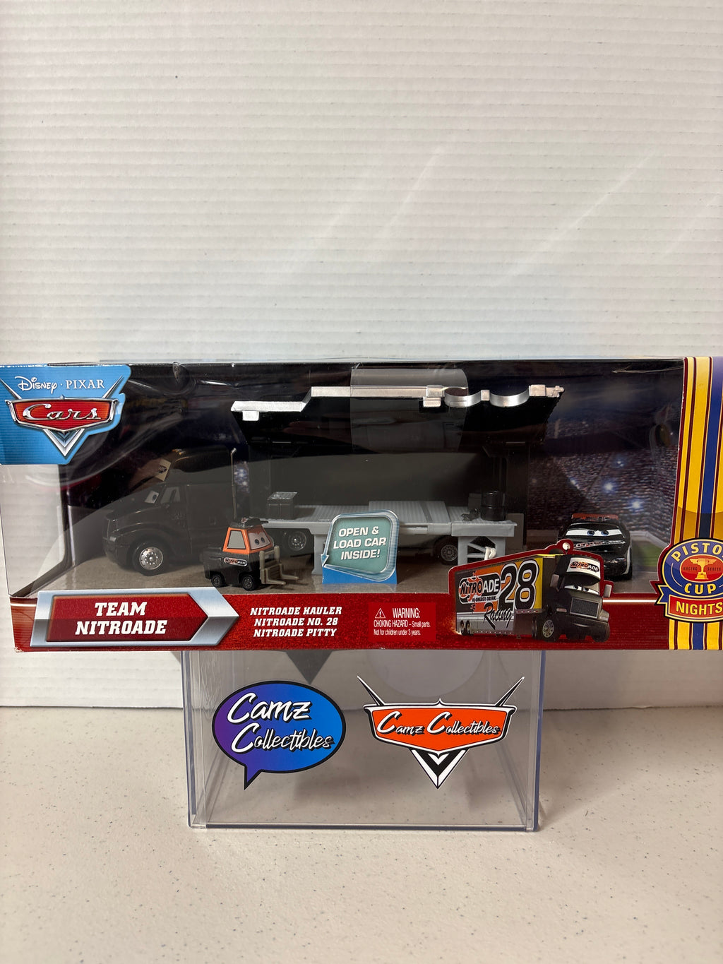 Disney Pixar Cars Piston Cup Nights RareTeam Nitroade 2009 Set Very Hard to Find