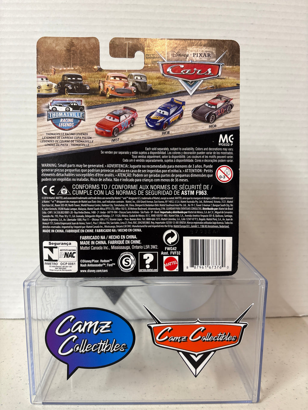 Disney Pixar Cars Thomasville Racing Legends Chip Gearings