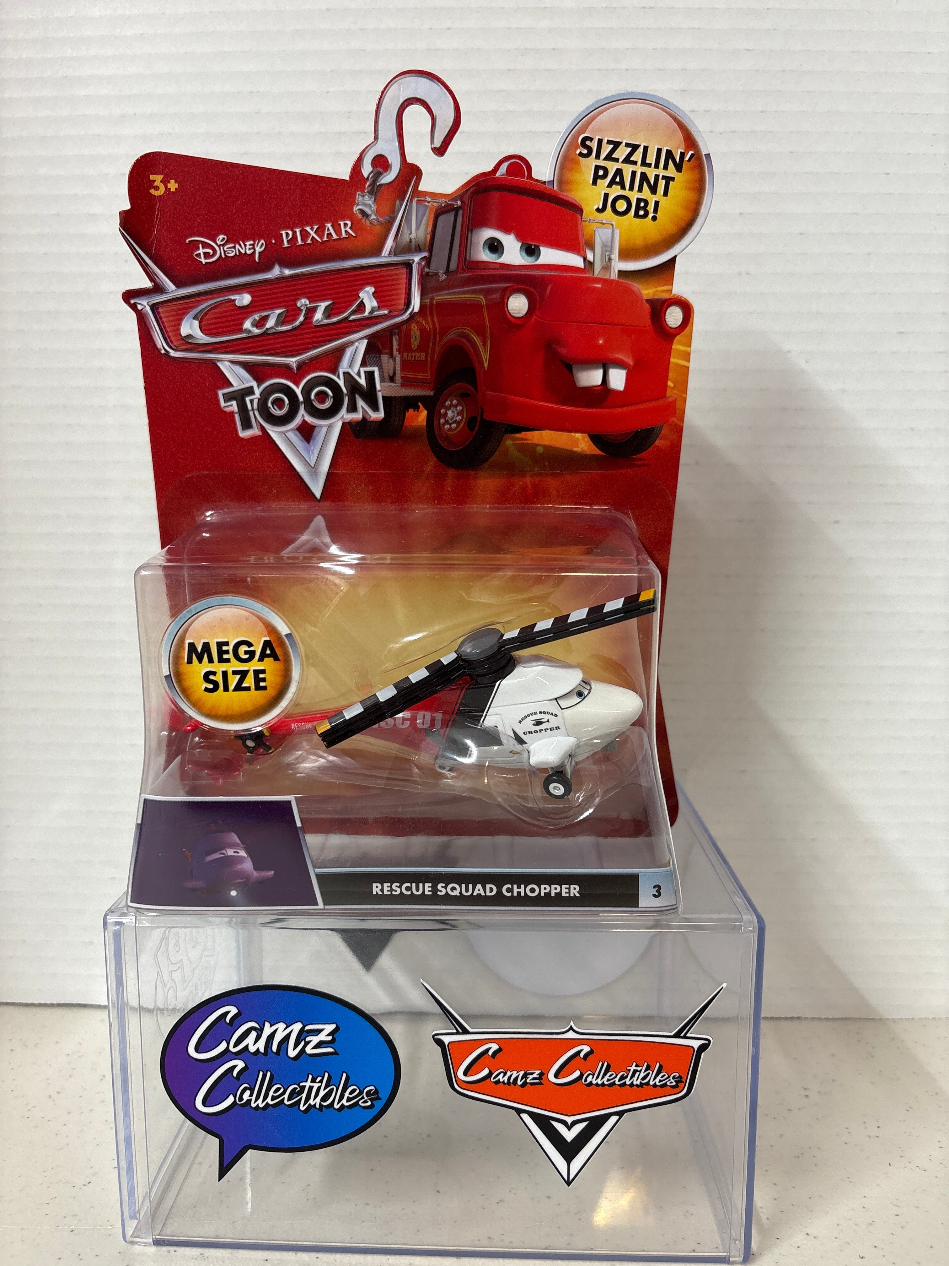 Disney Pixar Cars Toon Rescue Squad Chopper #3