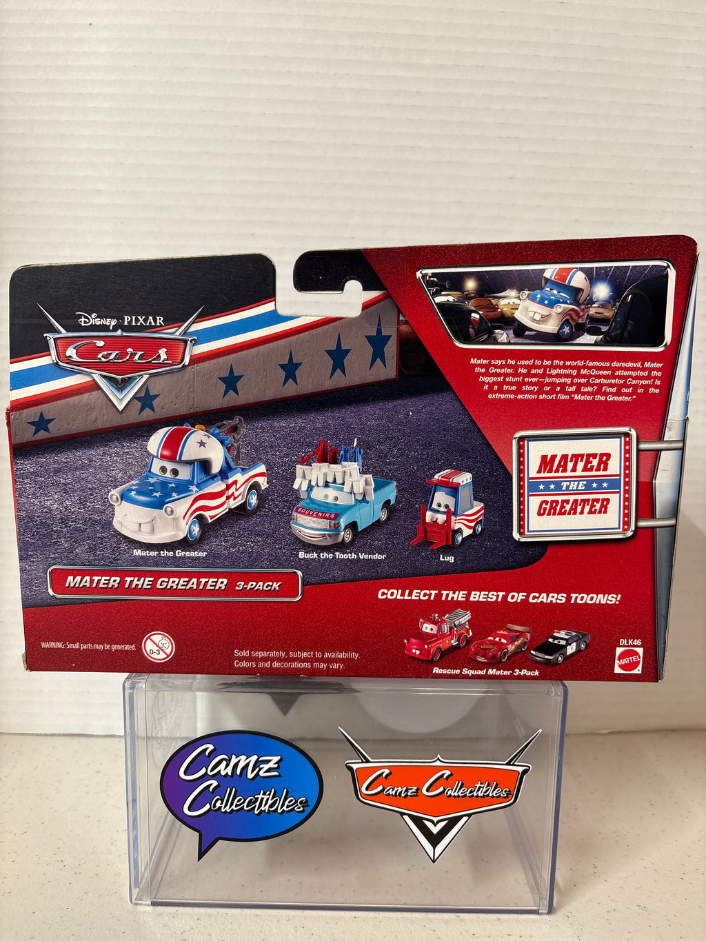 Disney Pixar Cars Mater the Greater 3-pack