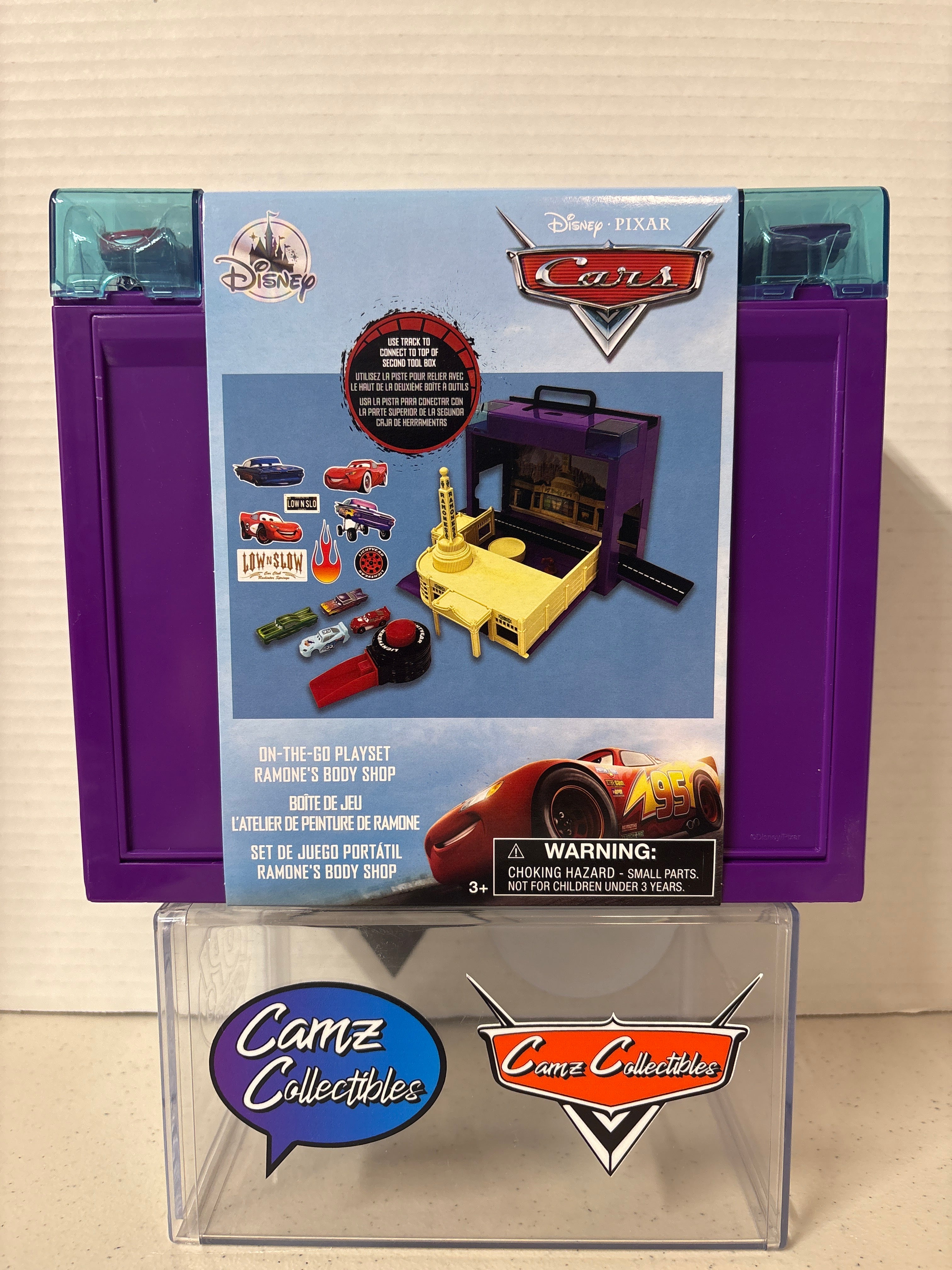 Disney Pixar Cars Disney Store On The Go Playset Ramone's Body Shop
