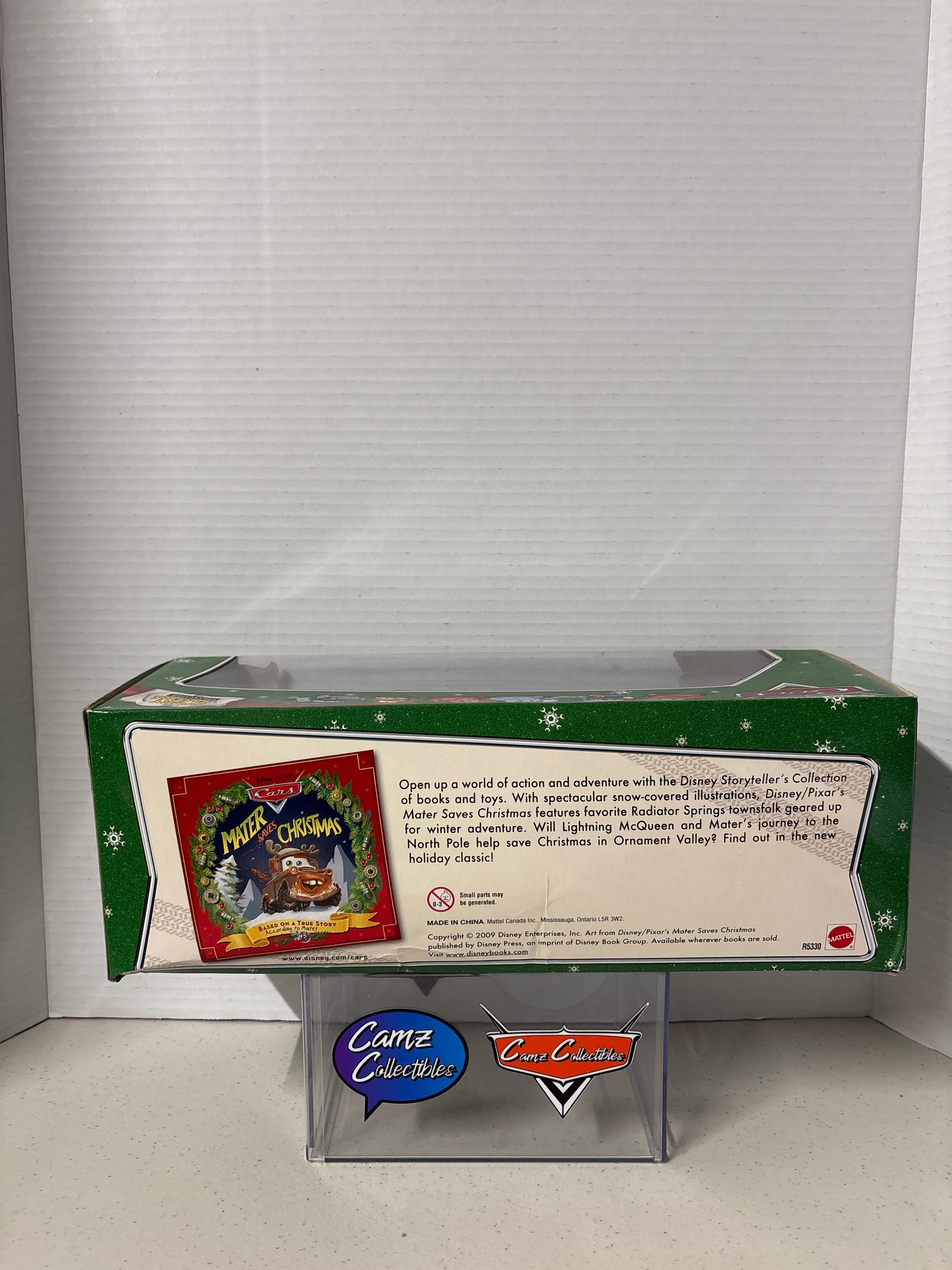 Disney Pixar Cars World of Cars Storytellers Collection Mater Saves Christmas Gift Pack