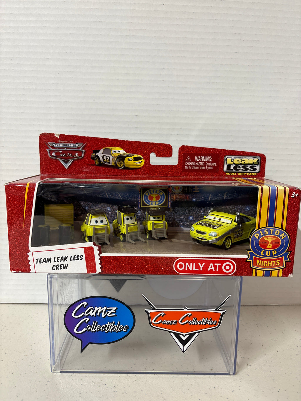 Disney Pixar Cars Piston Cup Nights Team Leak Less Crew Target Exclusive