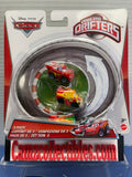 Disney Pixar Cars Micro Drifters 3 Pack Rip Clutchgoneski, WGP Lightning McQueen, Miguel Camino