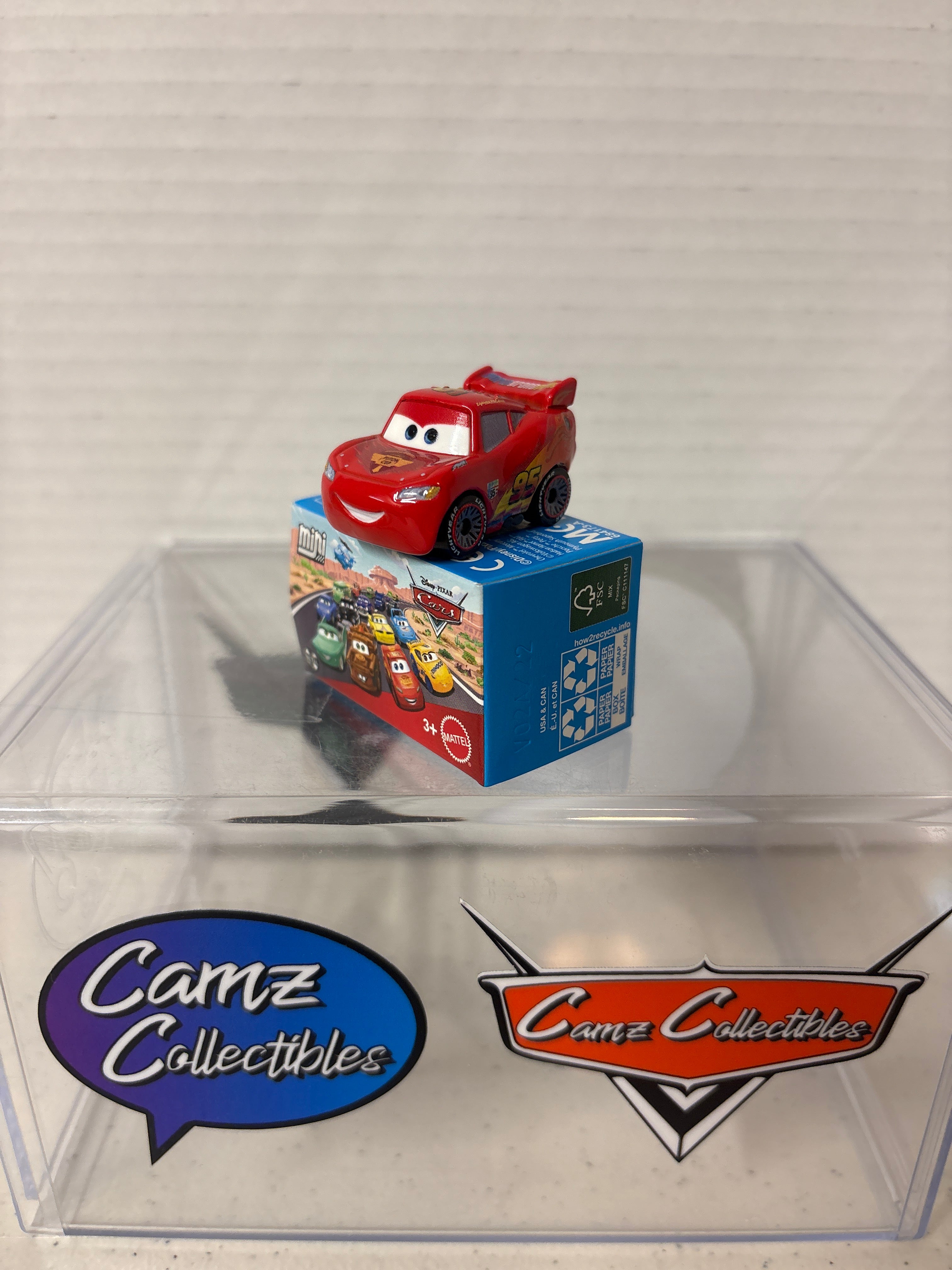 Disney Pixar Cars 2025  Mini  Series 2 WGP Lightning McQueen (#22)