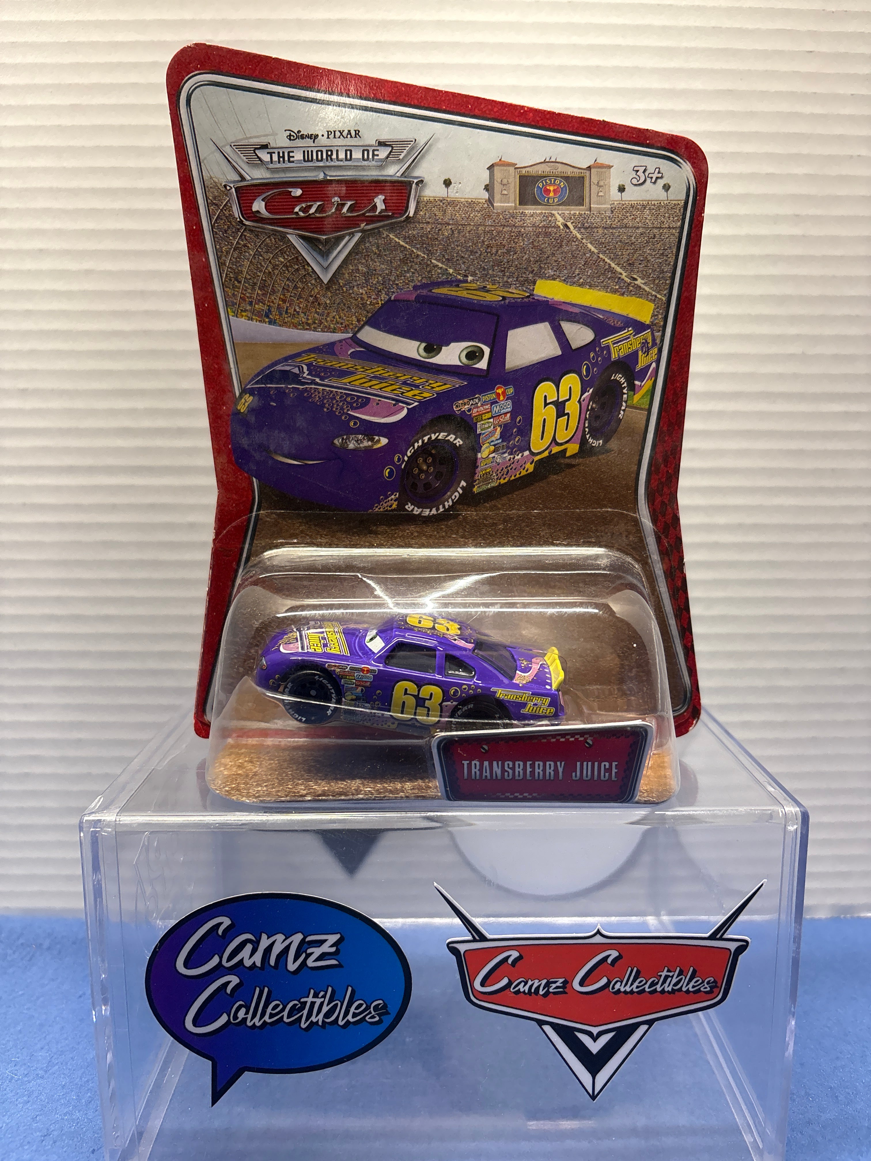 Disney Pixar Cars World of Cars Transberry Juice #63