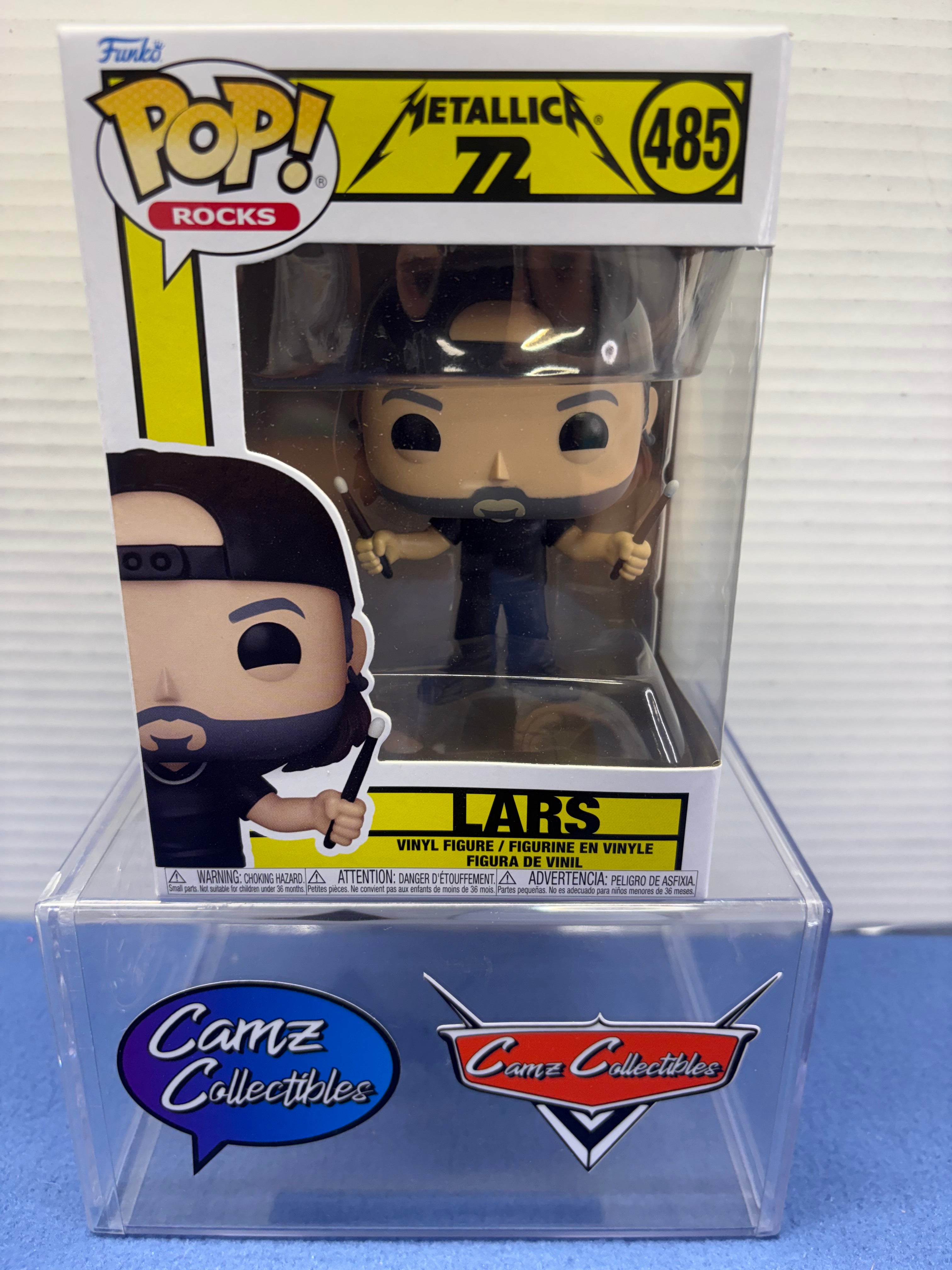 Funko Pop Rocks Metallica 72 Lars #485