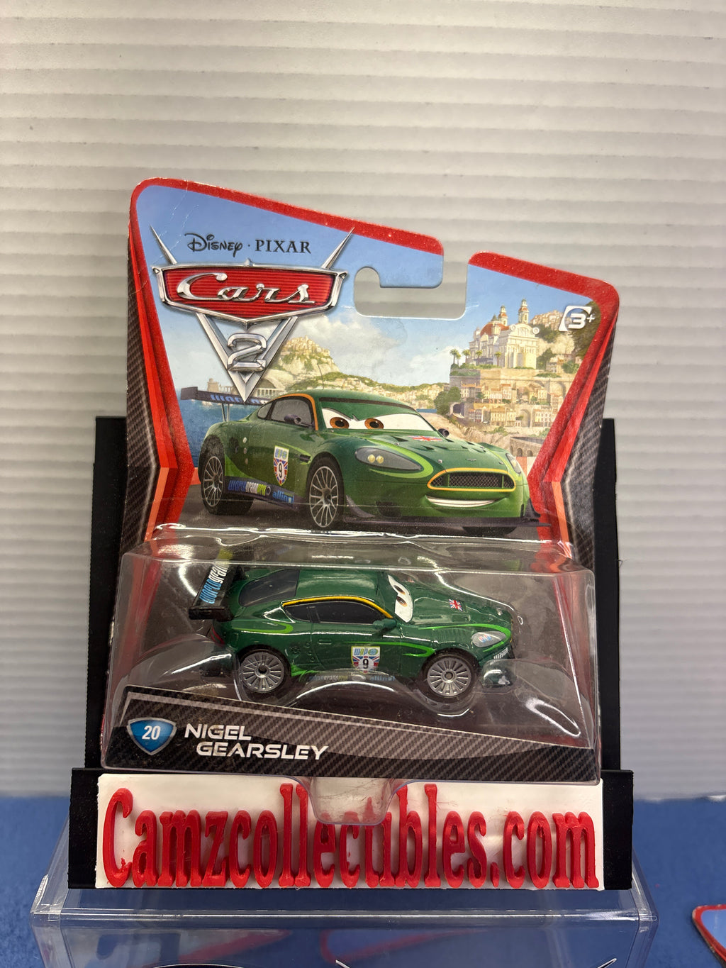 Disney Pixar Cars 2 Bundle of 8 - Rod Torque Redline,  Lightning McQueen, Mel Dorado, Race Team Fillmore, Nigel Gearsley, Jeff Gorvette, Francesco Bernoulli, Lewis Hamilton