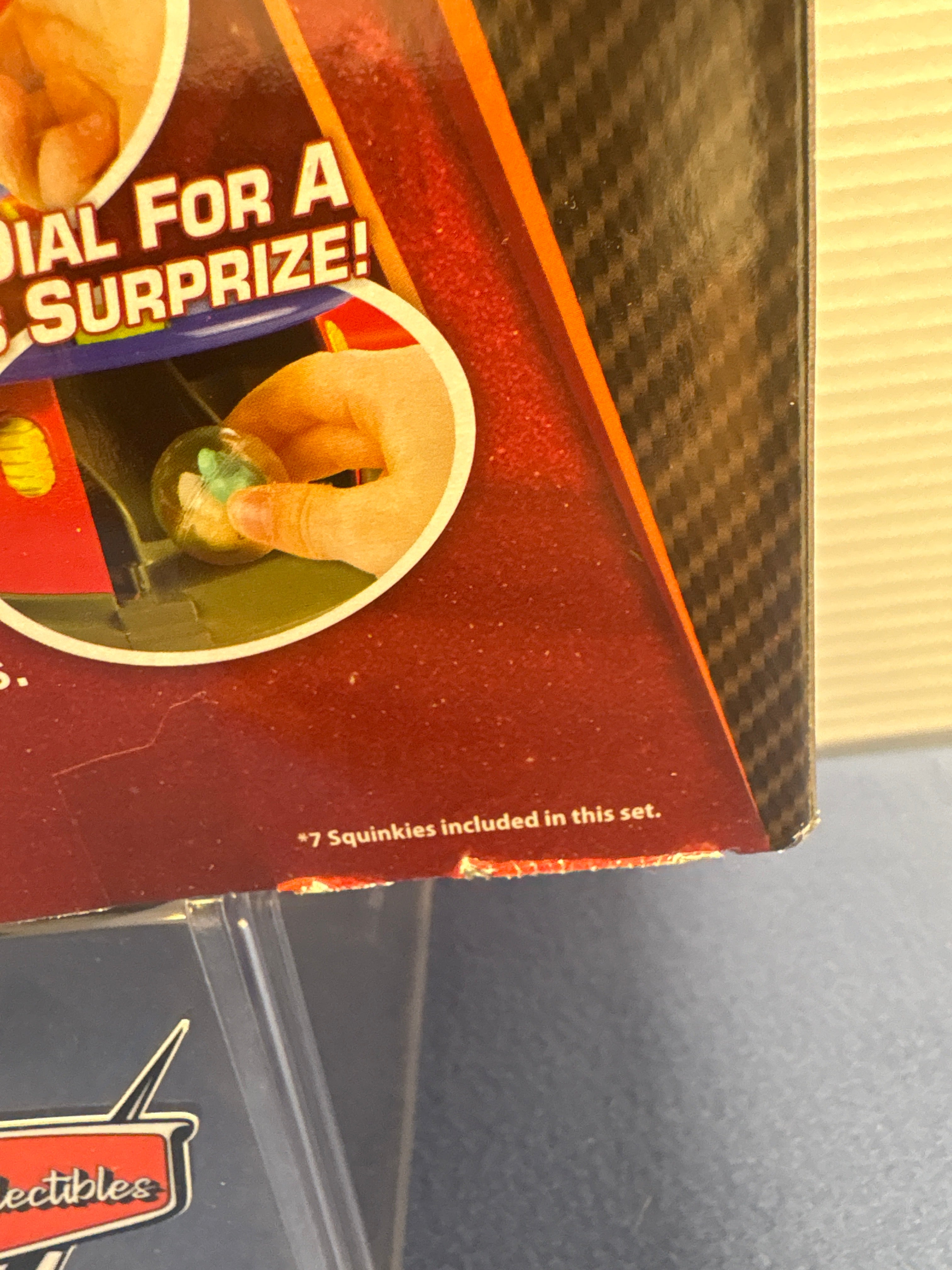 Disney Pixar Cars 2 Globie Dispenser Sealed with squinkies and coins