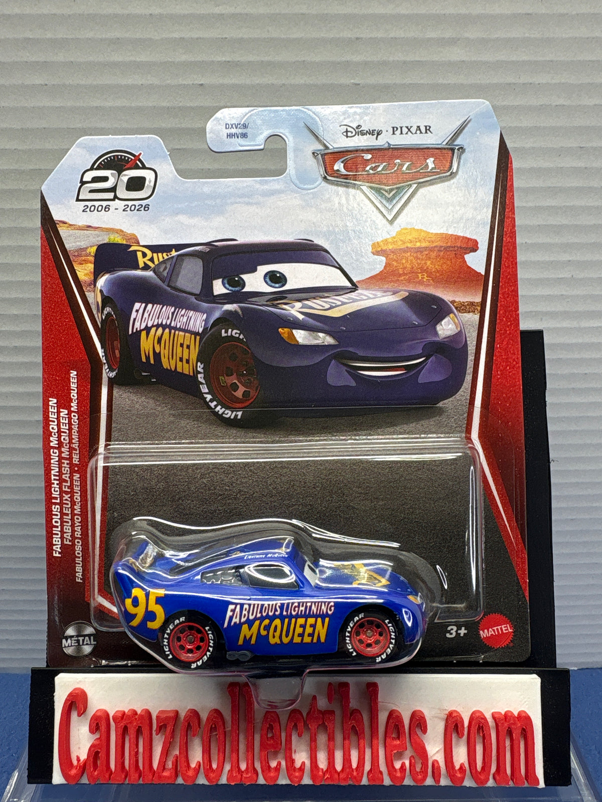 Disney Pixar Cars 20th Anniversary Fabulous Lightning McQueen