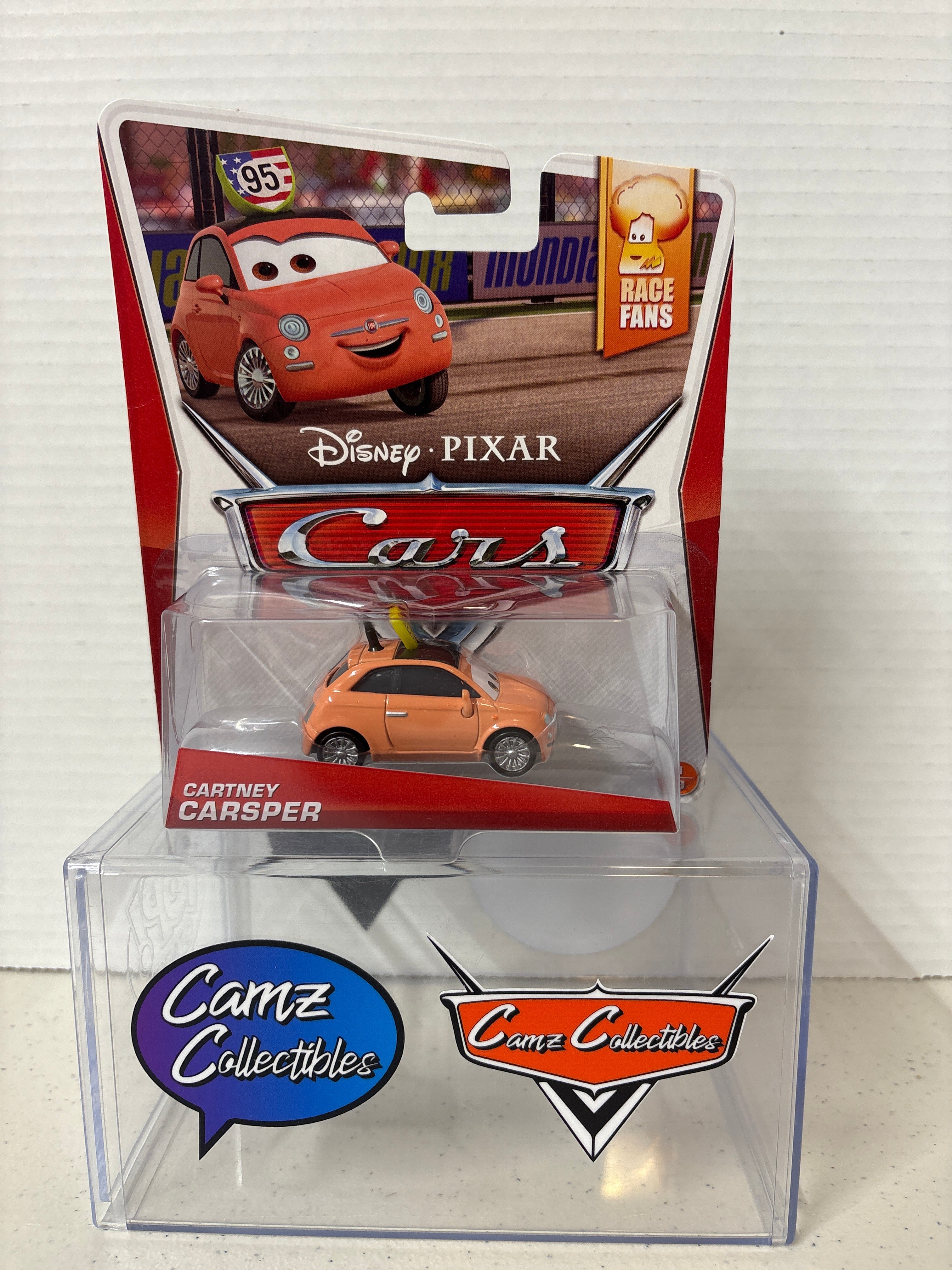 Disney Pixar Cars Cartney Casper Race Fans