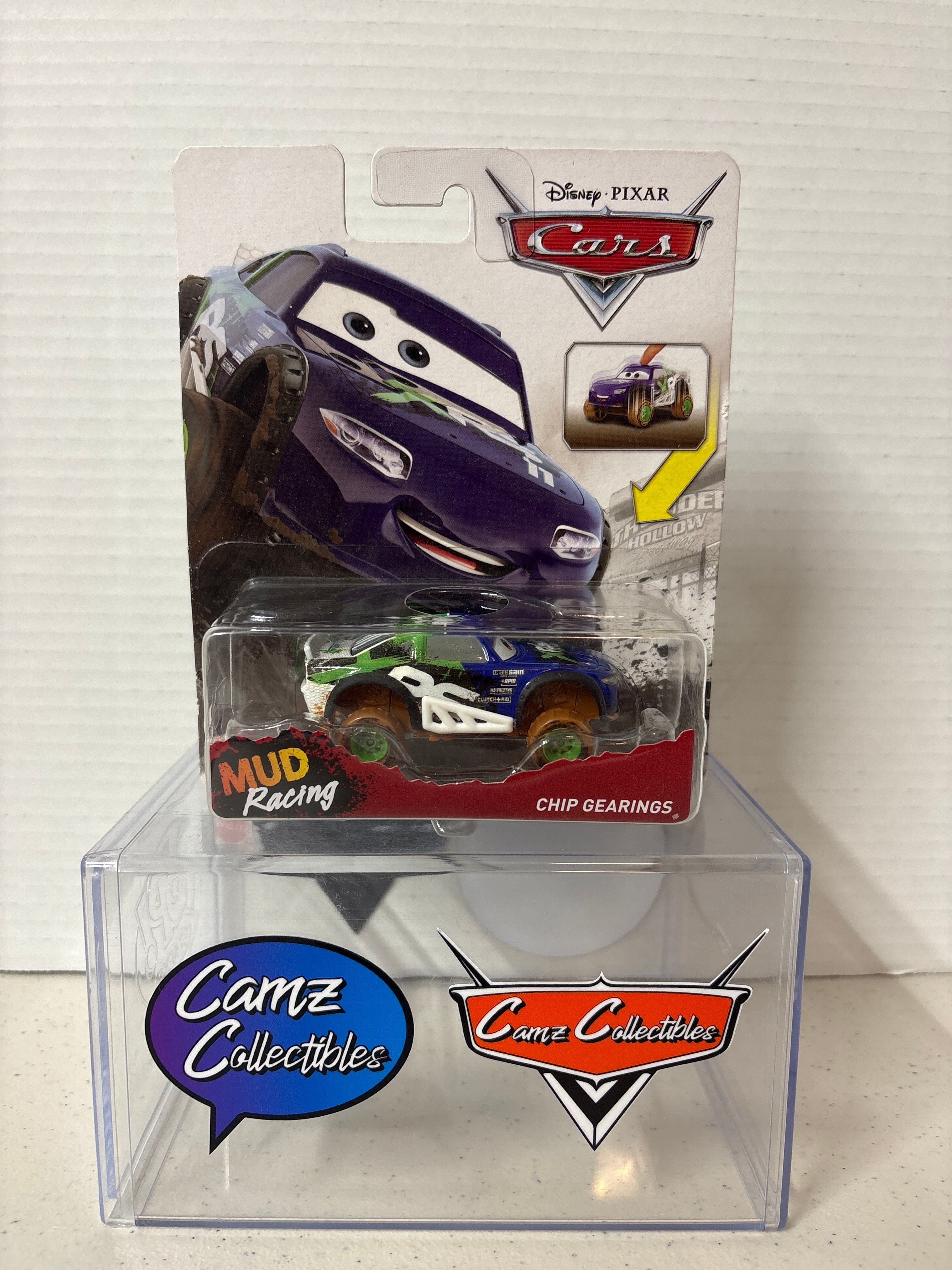 Disney Pixar Cars XRS Mud Racing Chip Gearings Combustr