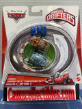 Disney Pixar Cars Micro Drifters 3 Pack Spy Mater, Rod "Torque" Redline, Hydrofoil Finn McMissile