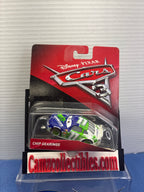 Disney Pixar Cars 3 Racers Bundle of 4 - Brick Yardley, Tim Treadless, and quantity of 2 Chip Gearings