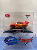 Disney Pixar Cars 2 Disney Store Diecast 1:43 Lightning McQueen  (missing back card)