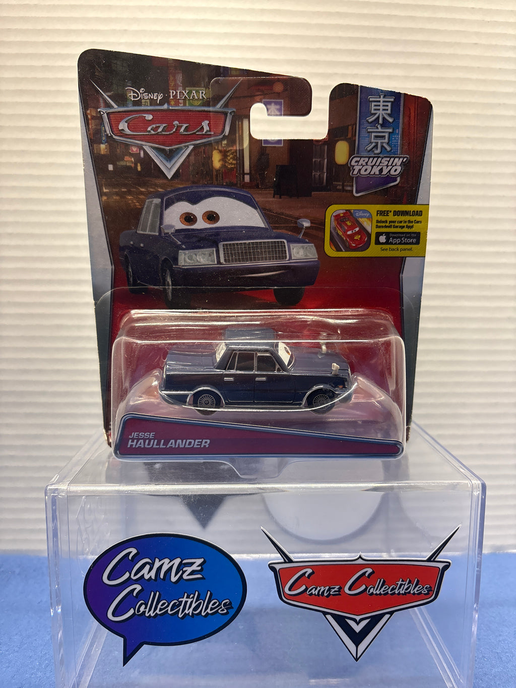 Disney Pixar Cars Jesse Haullander Cruisin Tokyo card