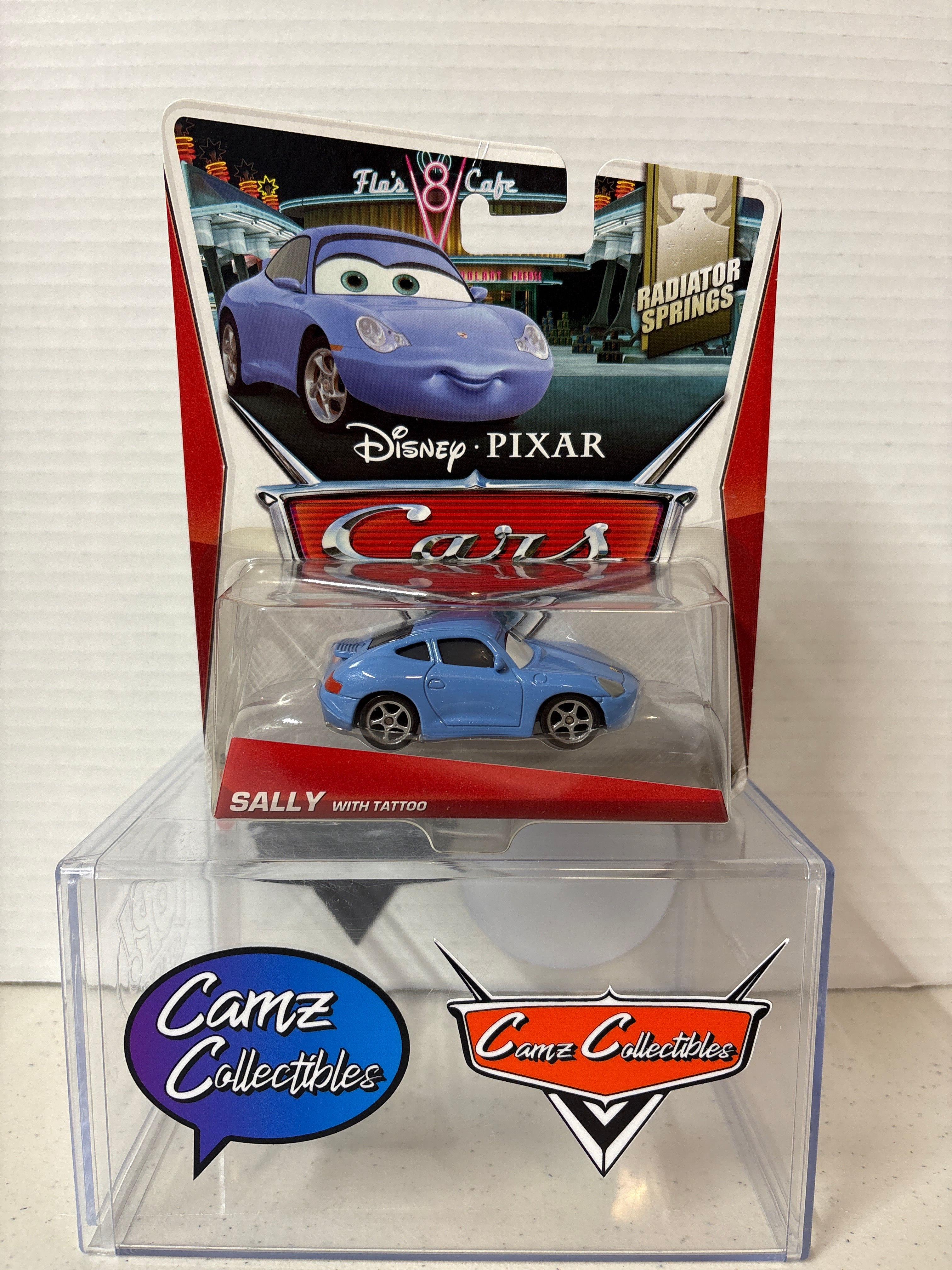 Disney Pixar Cars Sally with Tattoo Radiator Springs series