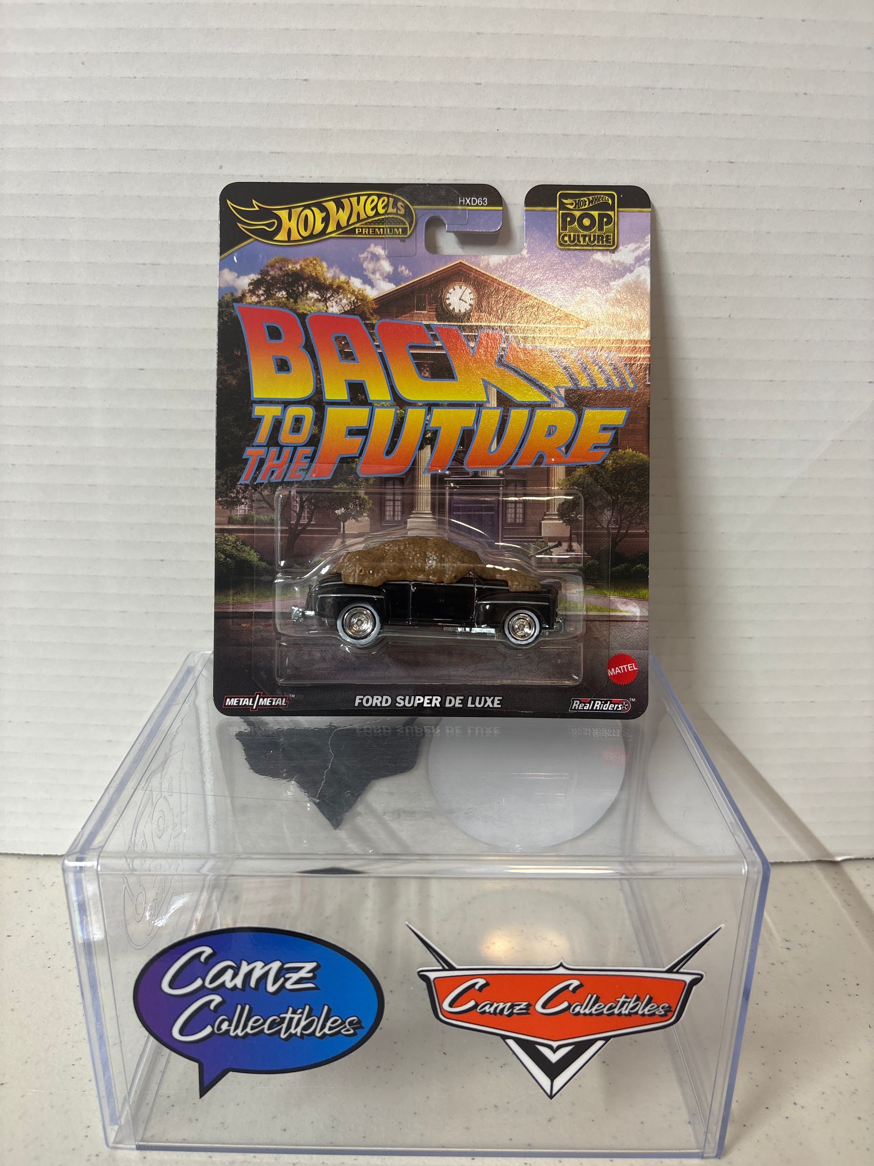 Hot Wheels Premium Pop Culture Back to the Future Ford Super De Luxe
