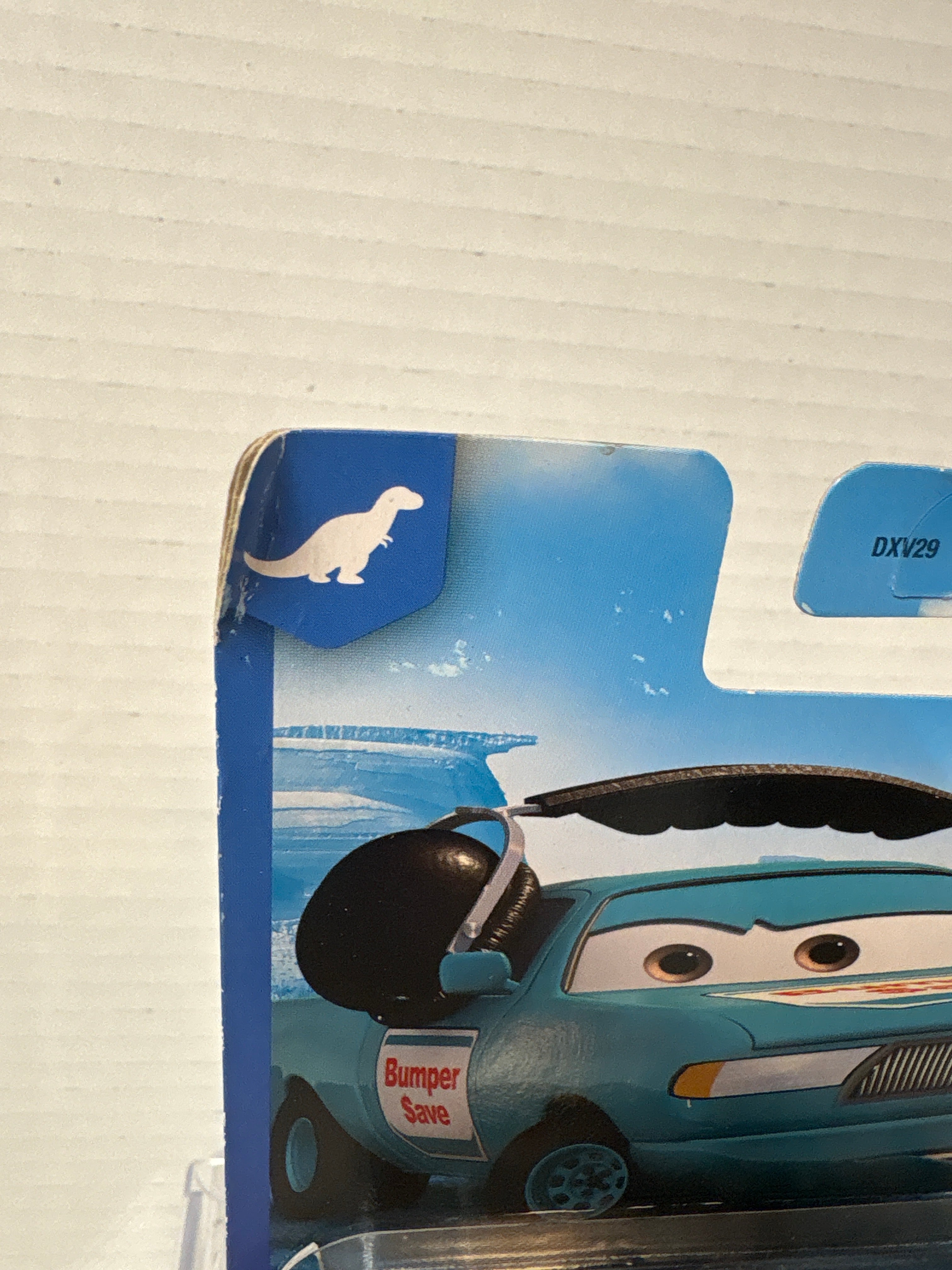 Disney Pixar Cars Dinoco 400 Ben Doordan taped blister